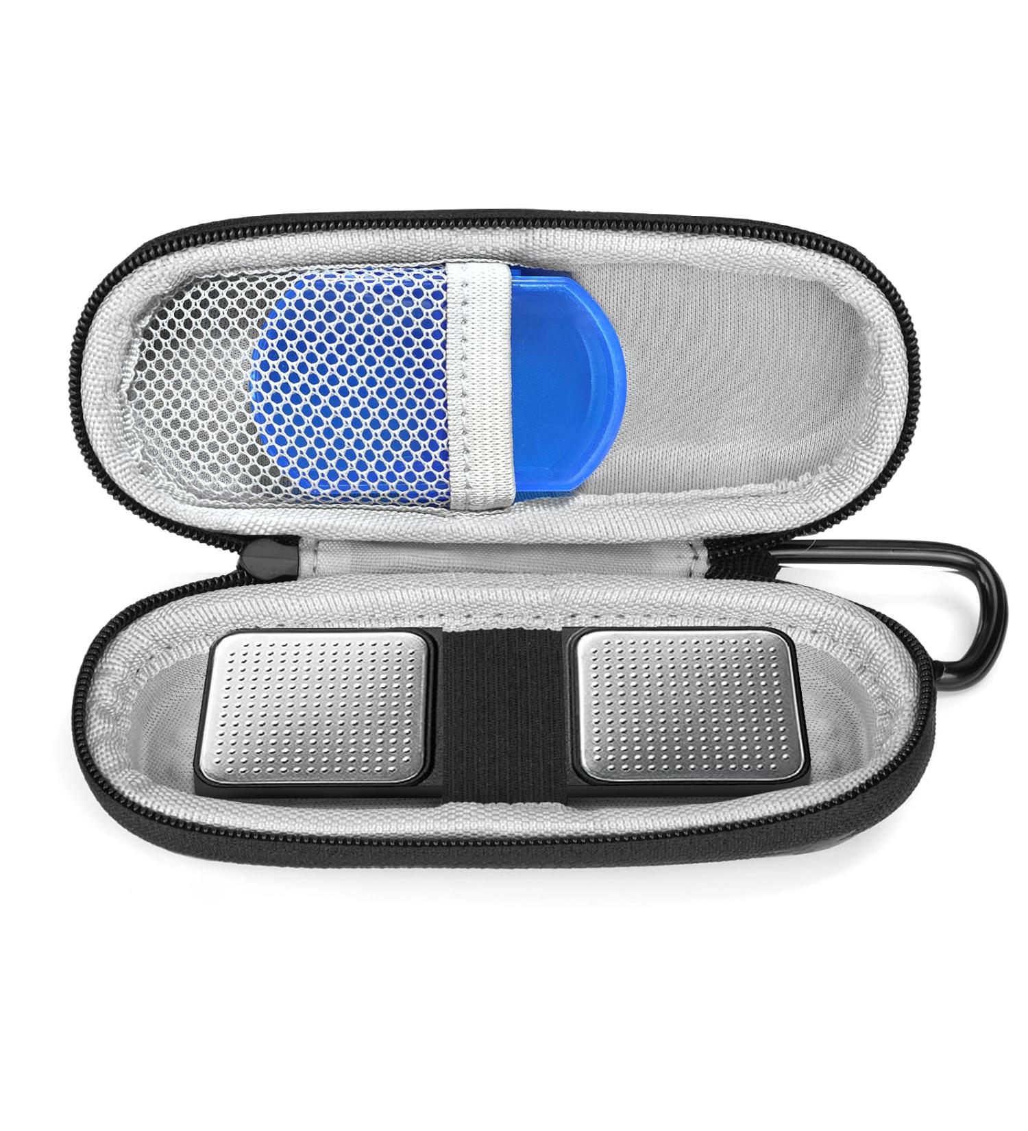 Bjabtan Case for AliveCor Kardia Mobile | EKG Heart Monitor Travel Bag with Pill Box | Durable Hard Bowl Pocket for Cardiamobile 6L - Buy Online on GoSupps.com