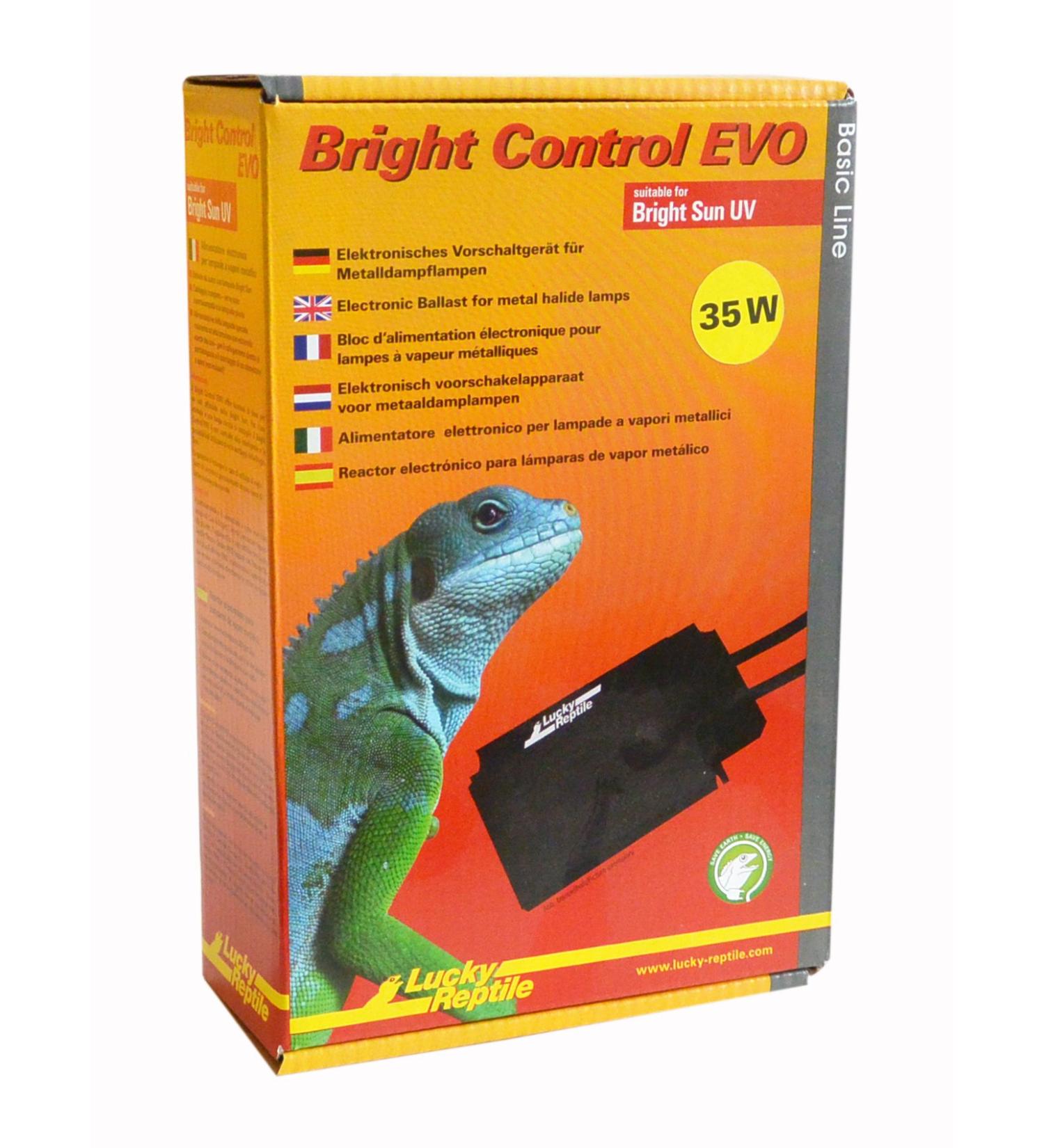 Buy Lucky Reptile Bright Control Evo - 35W Electronic Ballast for Metal Stamping Lamps | UV Spotlights & Terrarium Lighting Accessories - Buy Online on GoSupps.com