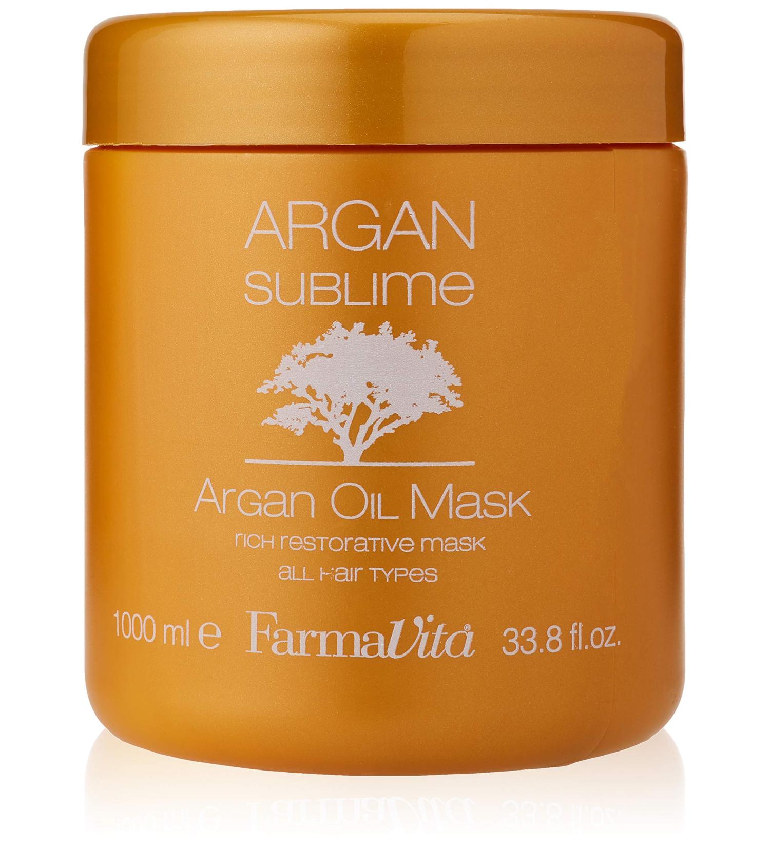 Buy Argan Sublime Mask 1000ml - Nourishing Hair Treatment for All Hair Types | International Shipping - Buy Online on GoSupps.com