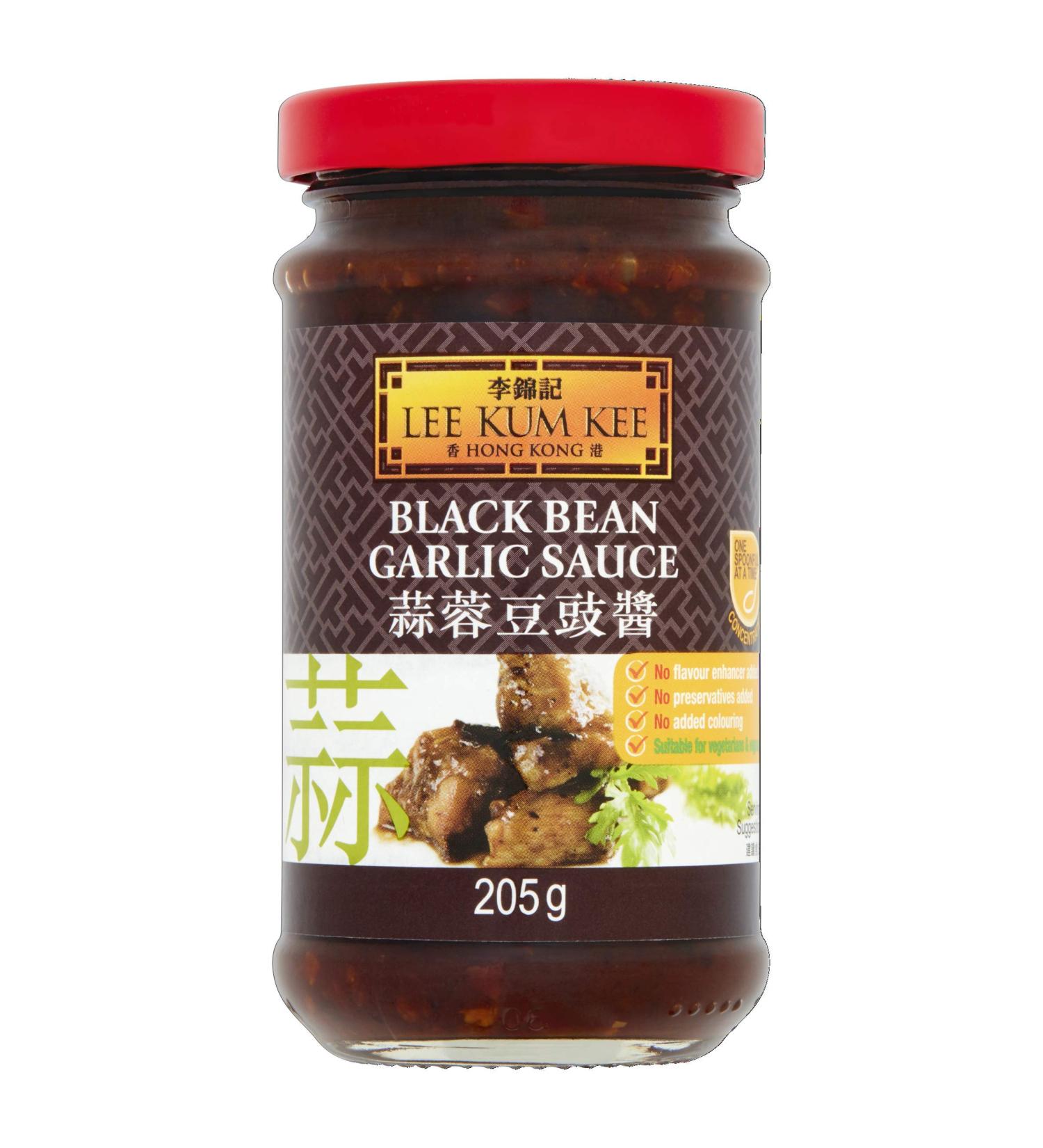 Lee Kum Kee Black Bean Garlic Sauce 205g - Authentic Chinese Recipe - Buy Online on GoSupps.com