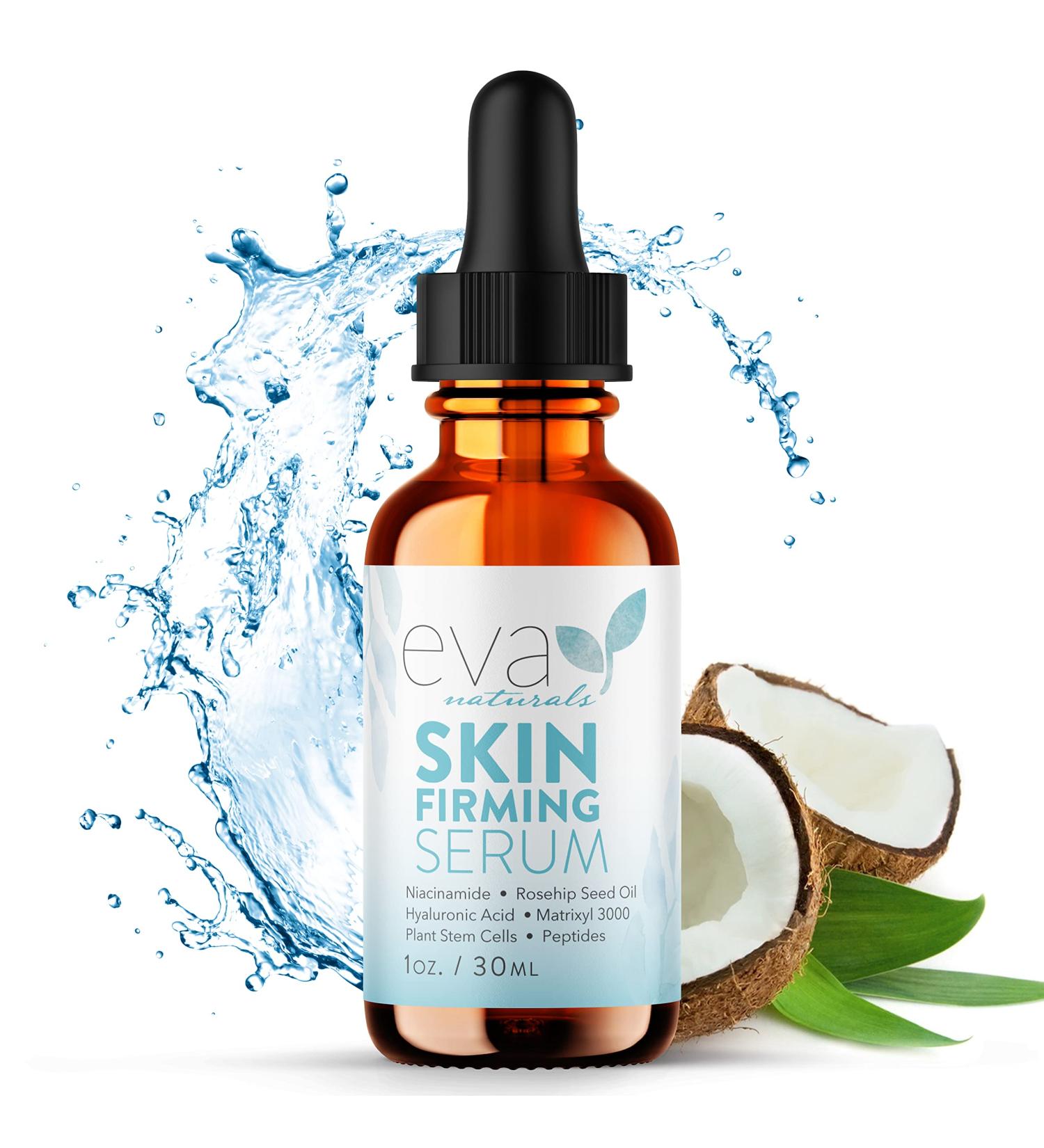 Skin Firming Serum with Niacinamide, Vitamin C, Hyaluronic Acid - Acne & Wrinkle Serum for Sensitive Skin - 1 Fl Oz - Buy Online on GoSupps.com