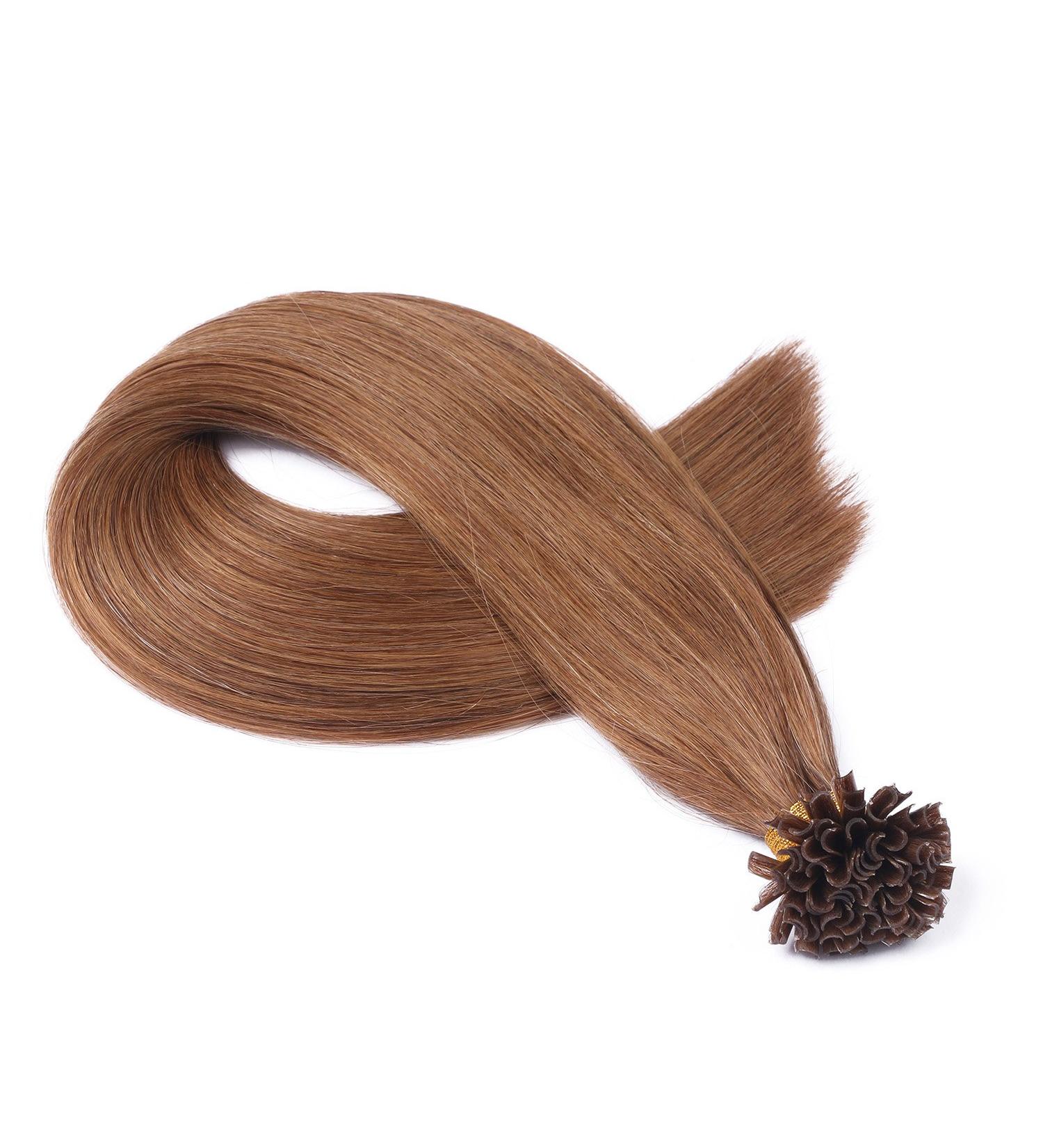 Buy 100% Remy Keratin Bonding Hair Extensions #9 Middle Blond - 40cm U-Tip - 100 Strands - Premium Quality by Novon - Buy Online on GoSupps.com