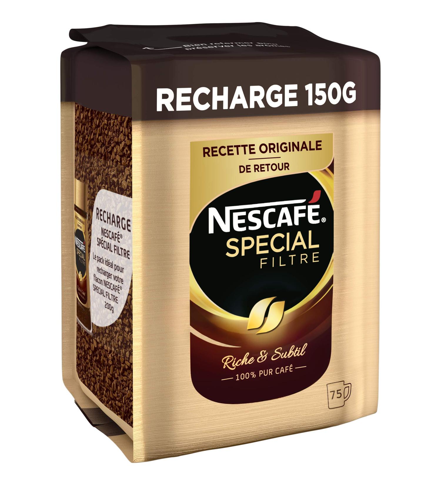  Nescaf Nescaf Special Filter Original Recipe Instant Coffee 150g Refill - Buy Online on GoSupps.com