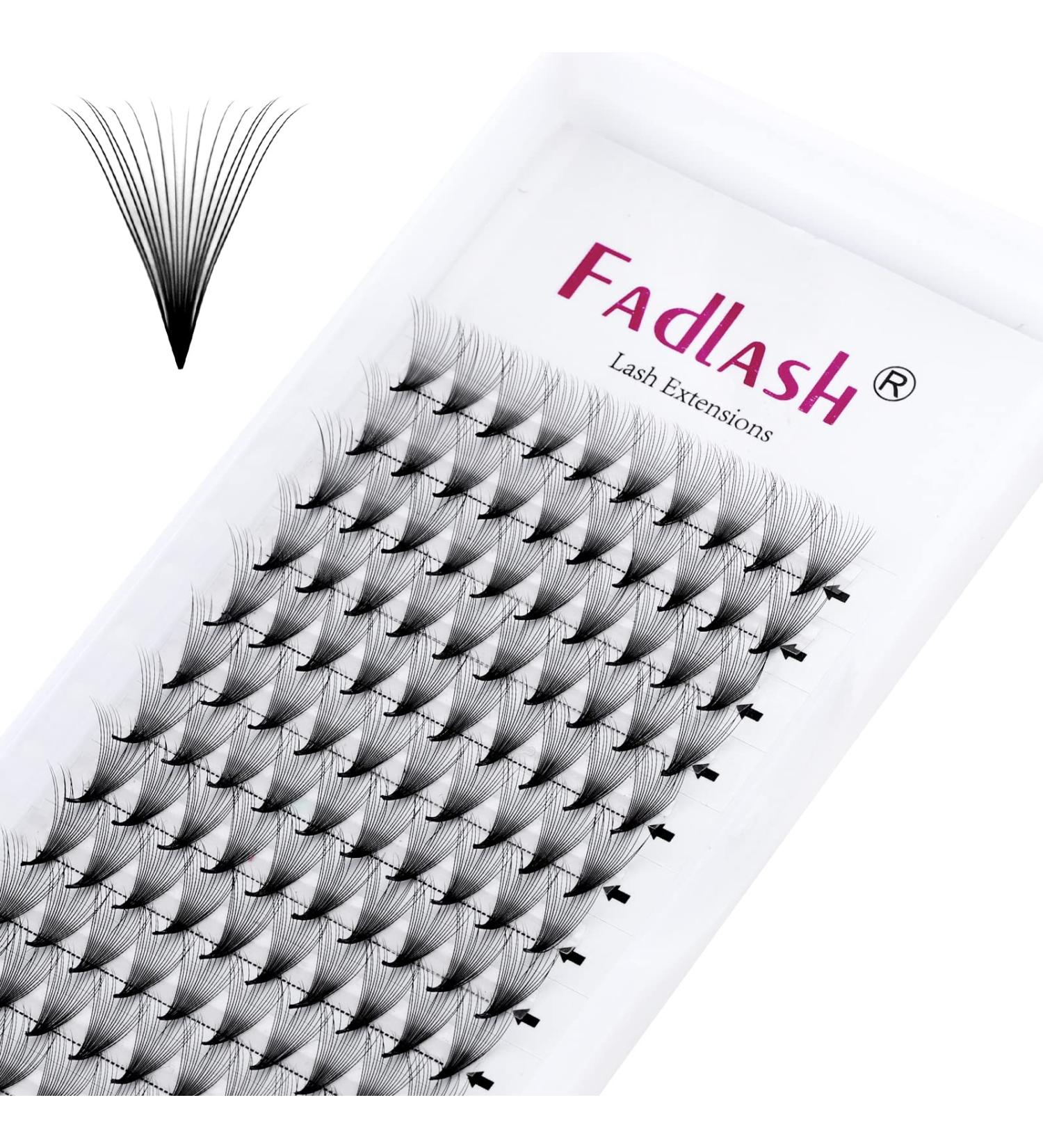 Premium 16D 0.07mm C Curl 10mm Russian Eyelash Extensions - Prefabricated Fan Lashes for Effortless Volume - Buy Online on GoSupps.com