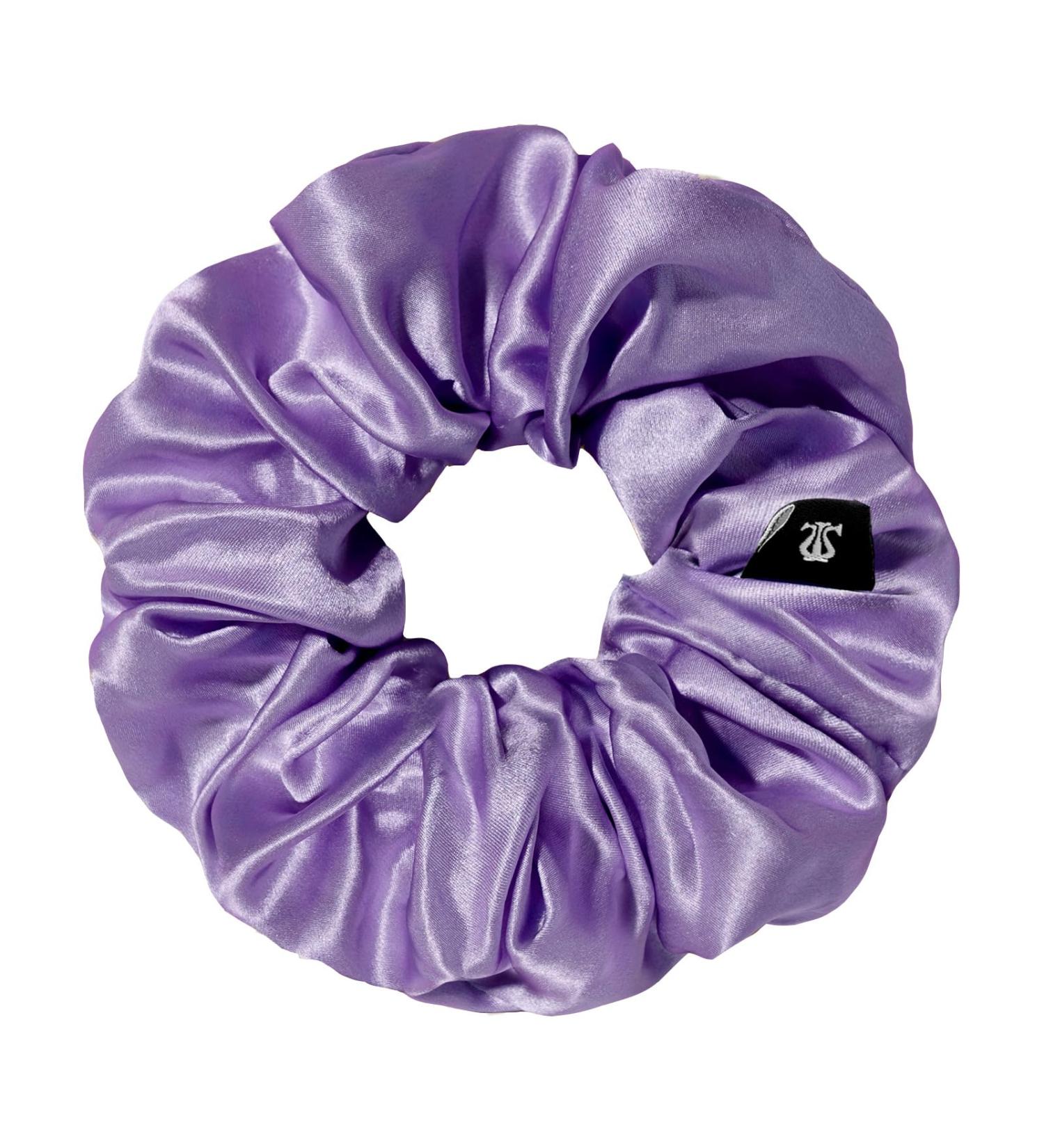 Lilysilk 100% Silk Hair Rings for Women | Soft & Reusable Ponytail Holder - Eggplant Skin Packaging | 1 Pack - Buy Online on GoSupps.com