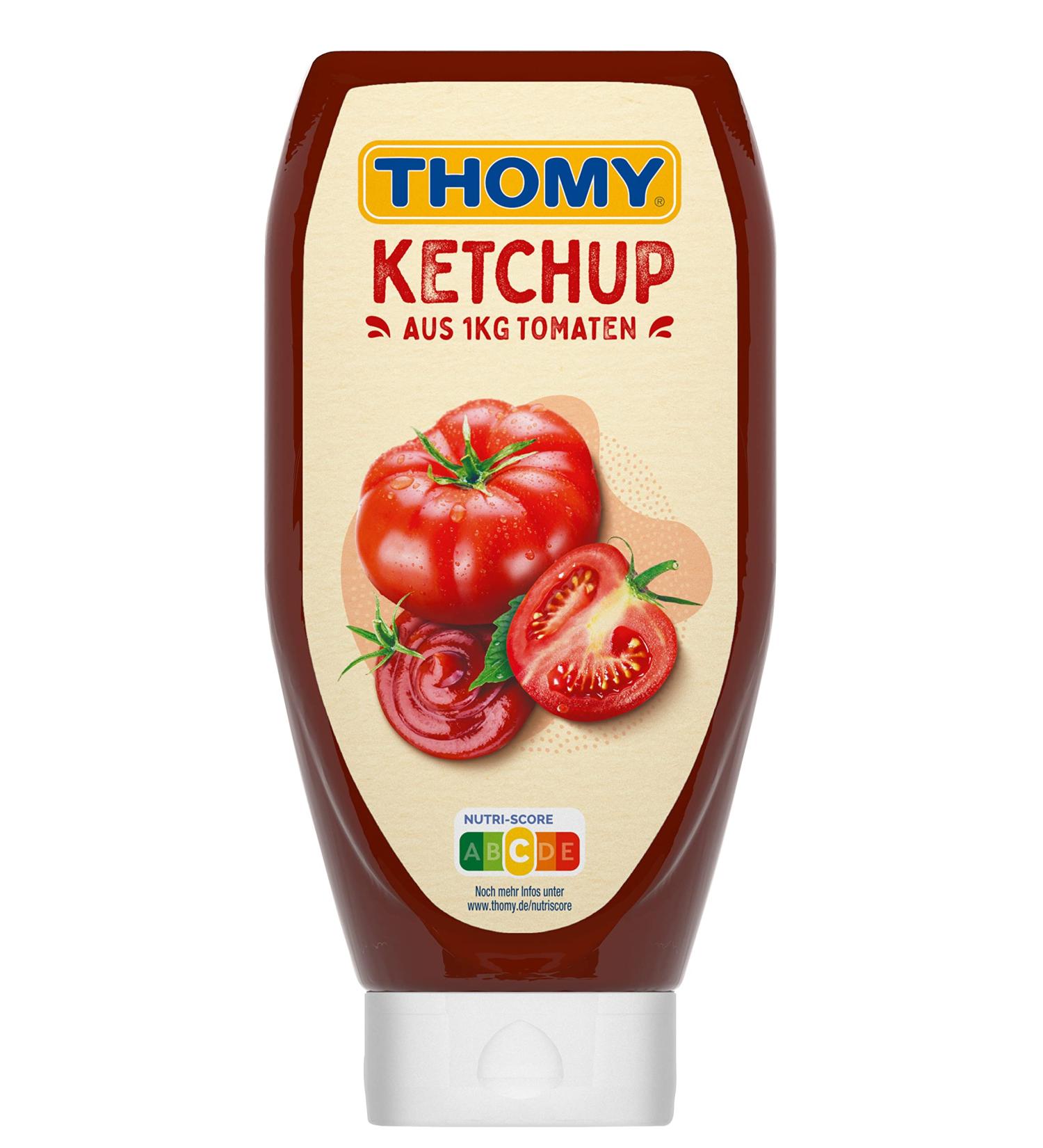 THOMY Tomato Ketchup - High Tomato Content Squeeze Bottle (500ml) | International Shipping Available - Buy Online on GoSupps.com