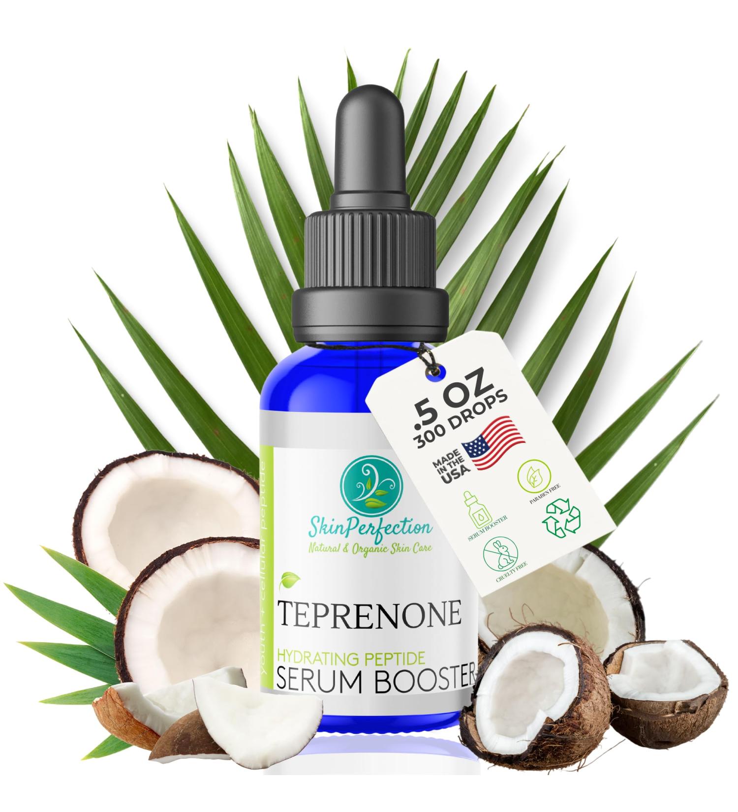 Skin Perfection Advanced Teprenone DIY Anti-Aging Peptide Boost | Reduce Redness Wrinkles & Improve Hydration for Youthful Skin - Buy Online on GoSupps.com