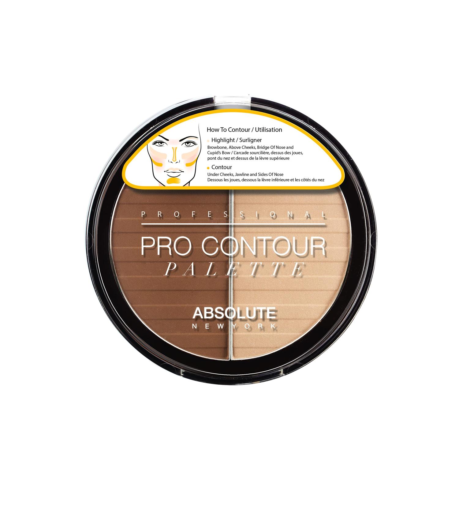 Absolute New York Pro Contour Palette (Light)