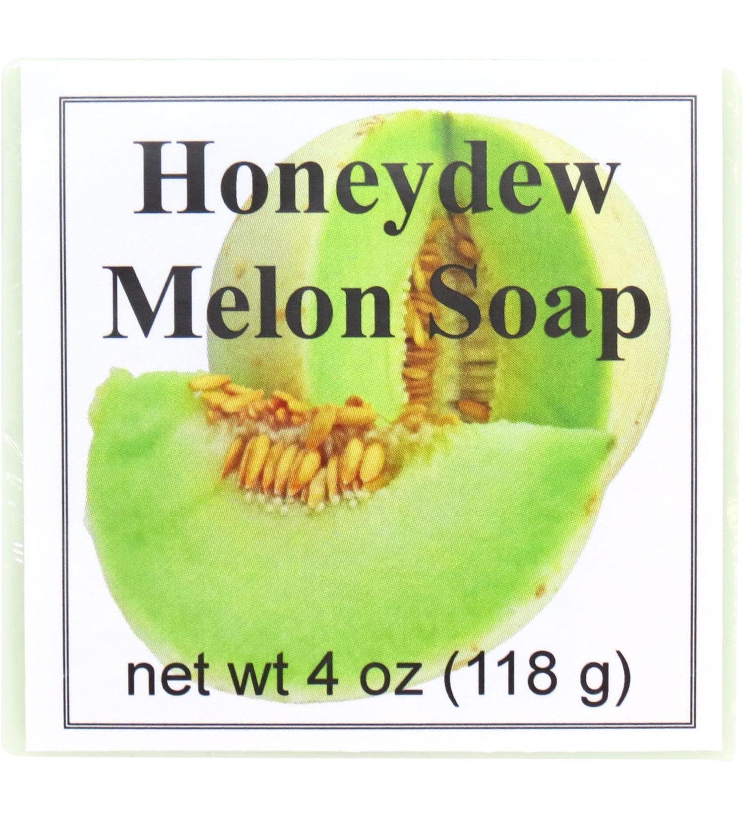 Buy Honeydew Melon Glycerin Soap - 4 oz Bar by Eclectic Lady | International Shipping Available - Buy Online on GoSupps.com