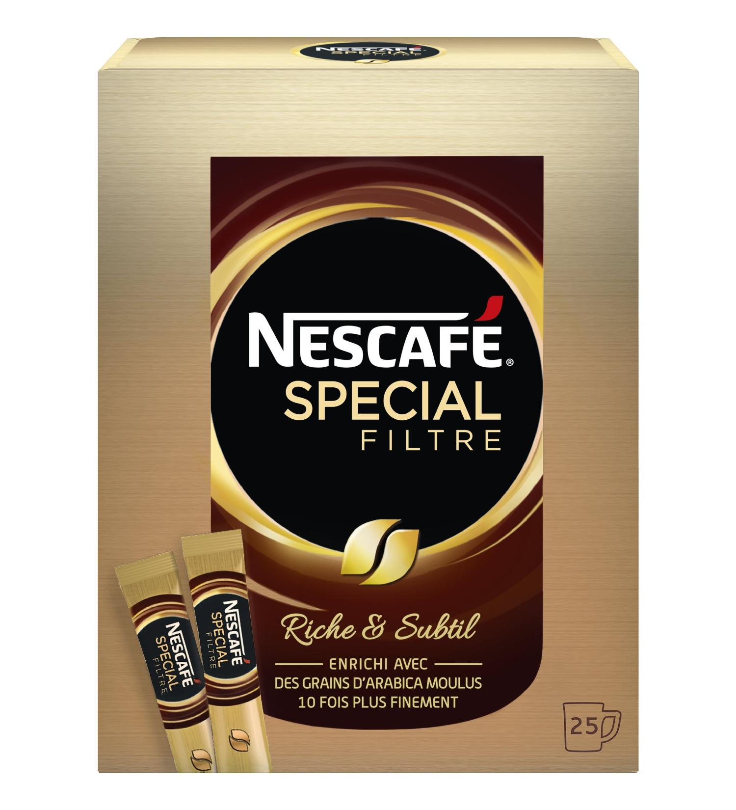 Nescaf Nescaf Special Filter Soluble pack of 25 sticks (2 g each)