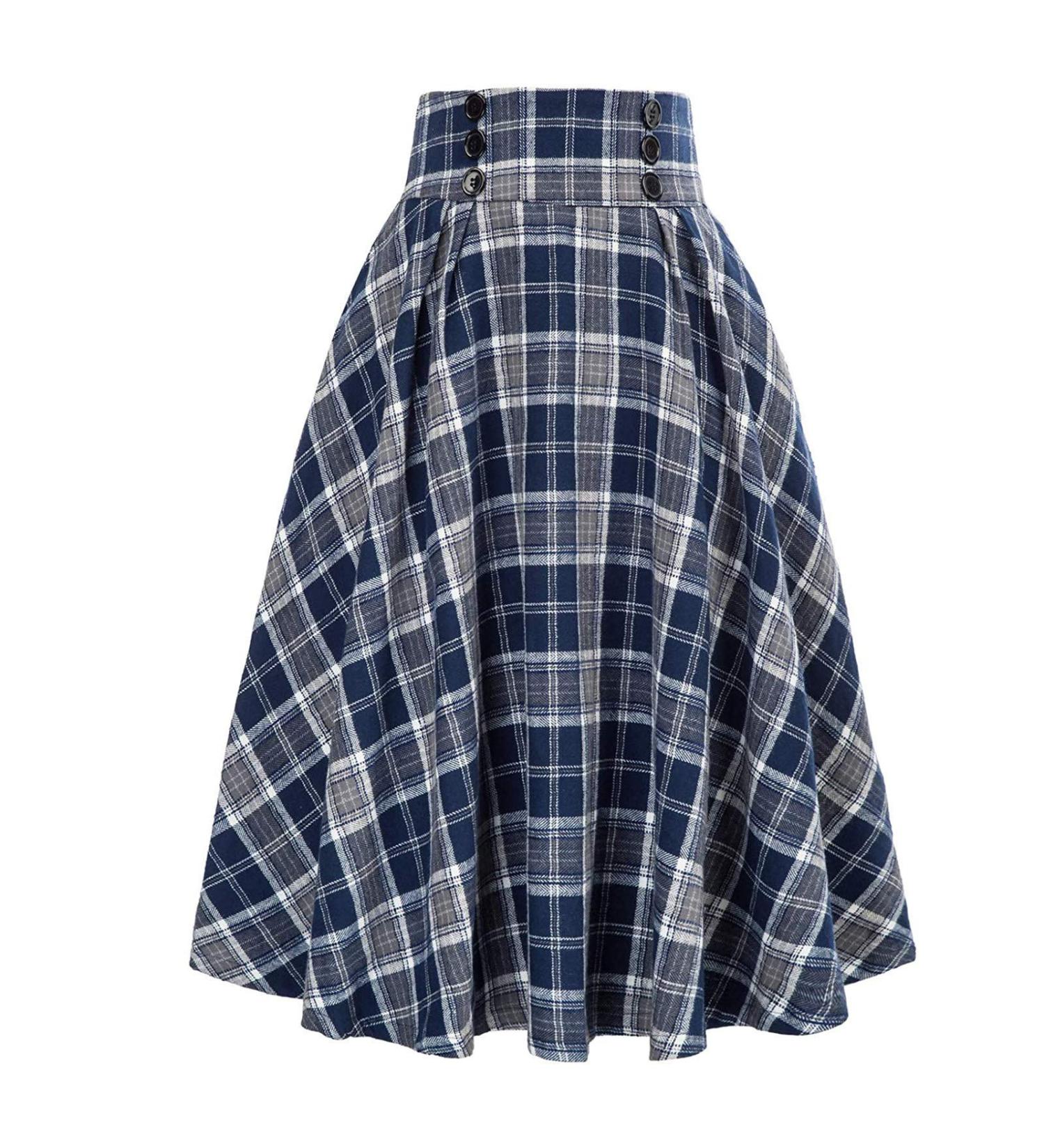 Buy XL Winter Ladies Tulle Skirt - A-Line Ball Gown Ruffle Skirt in Navy | International Shipping Available - Buy Online on GoSupps.com