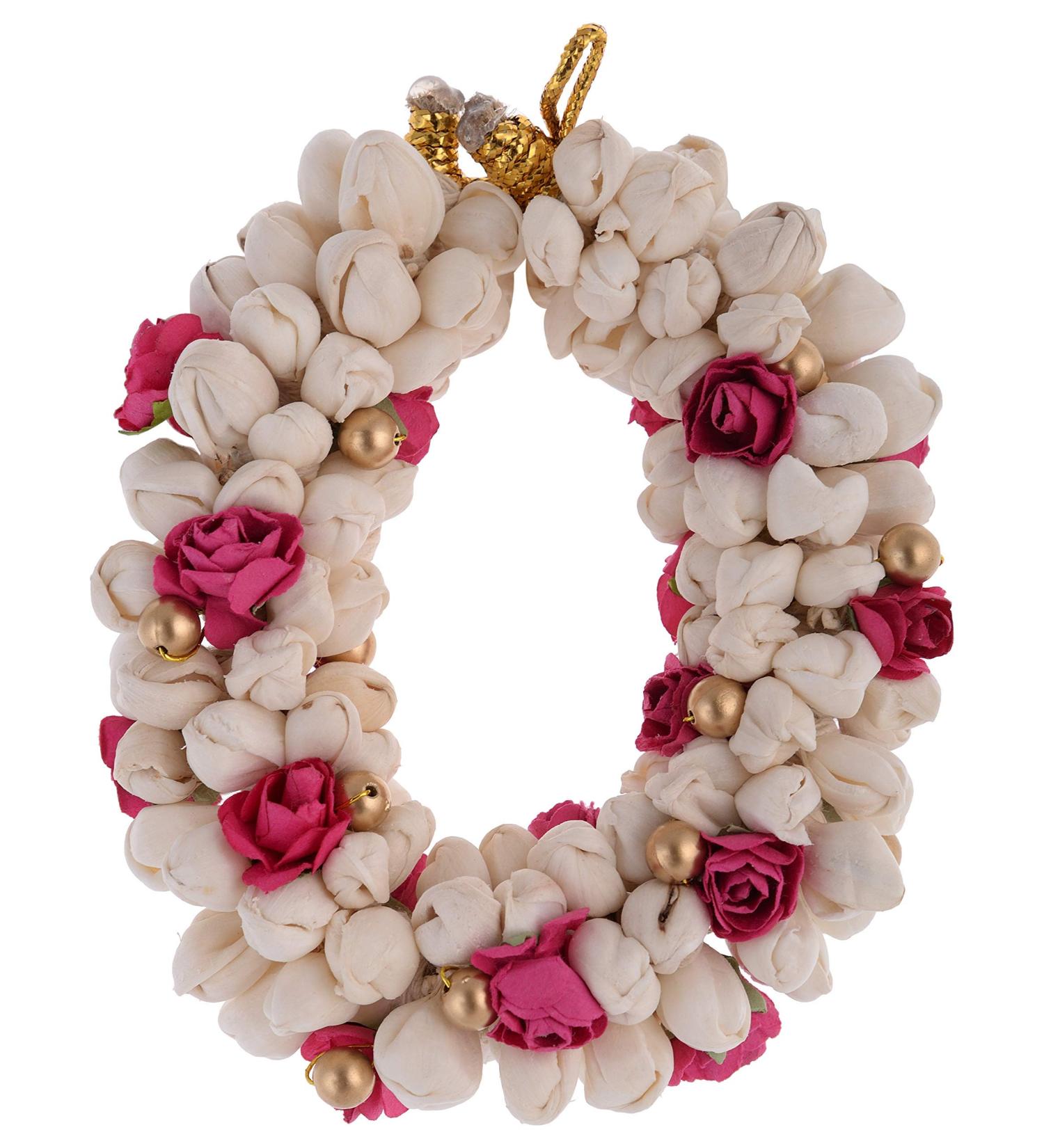 AakarShana Jewels Traditional Indian Look Hair Accessories Best Match For Bollywood Dance Looks Like Natural Flowers Party Accessories for Weddings Proms Parties or Other Occassions