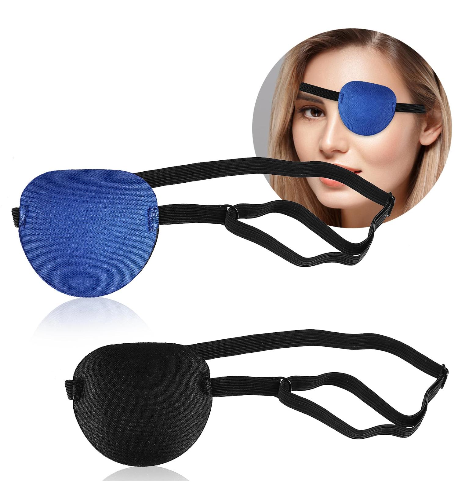 Ouligay Adjustable Eye Flaps for Amblyopia Recovery - Comfortable Medical Eye Masks for Adults & Children (2-Pack) - Buy Online on GoSupps.com