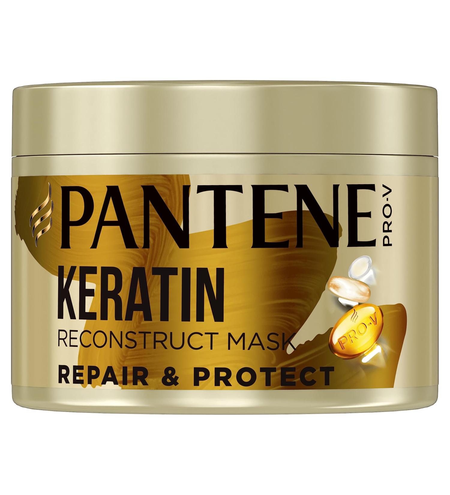 Pantene Pro-V Repair & Protect Keratin Hair Mask 500ml - Restores and Strengthens Dry, Damaged Hair - Buy Online on GoSupps.com