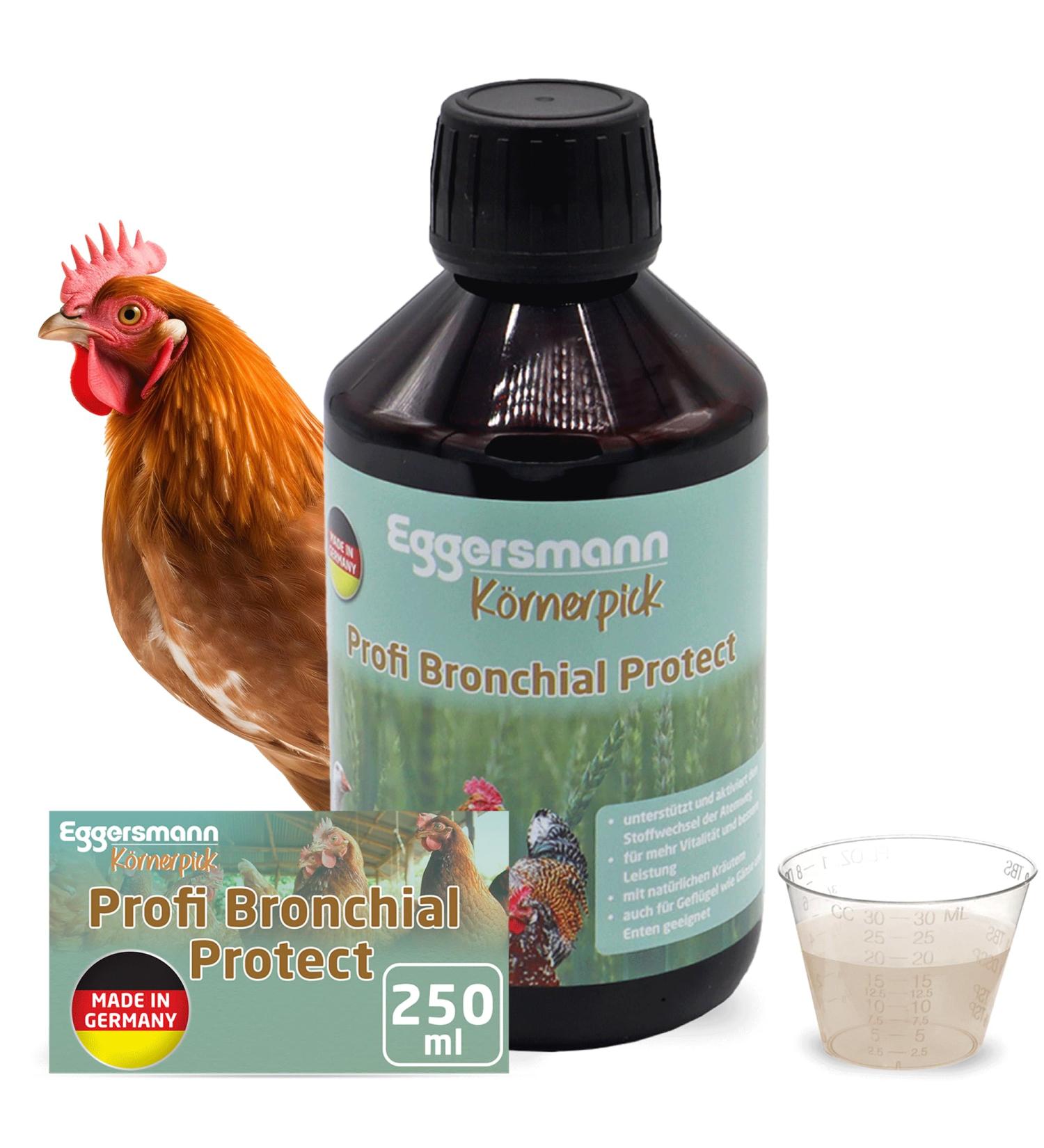 Eggersmann K rnerpick Profi Bronchial Protect 250 ml - Premium Poultry Supplement with Natural Herbs & Essential Oils for Airway Support - Fast International Shipping - Buy Online on GoSupps.com