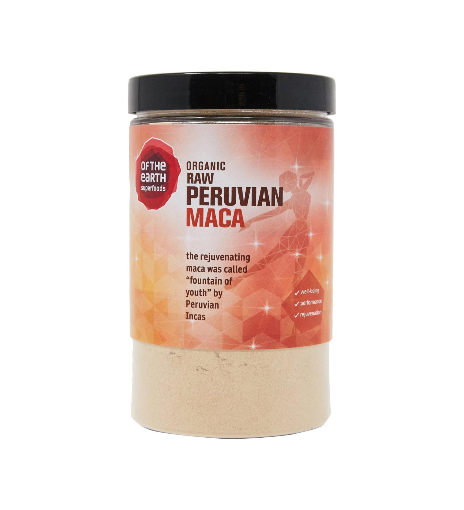 Of The Earth Organic Raw Maca Powder 220g - Buy Online on GoSupps.com