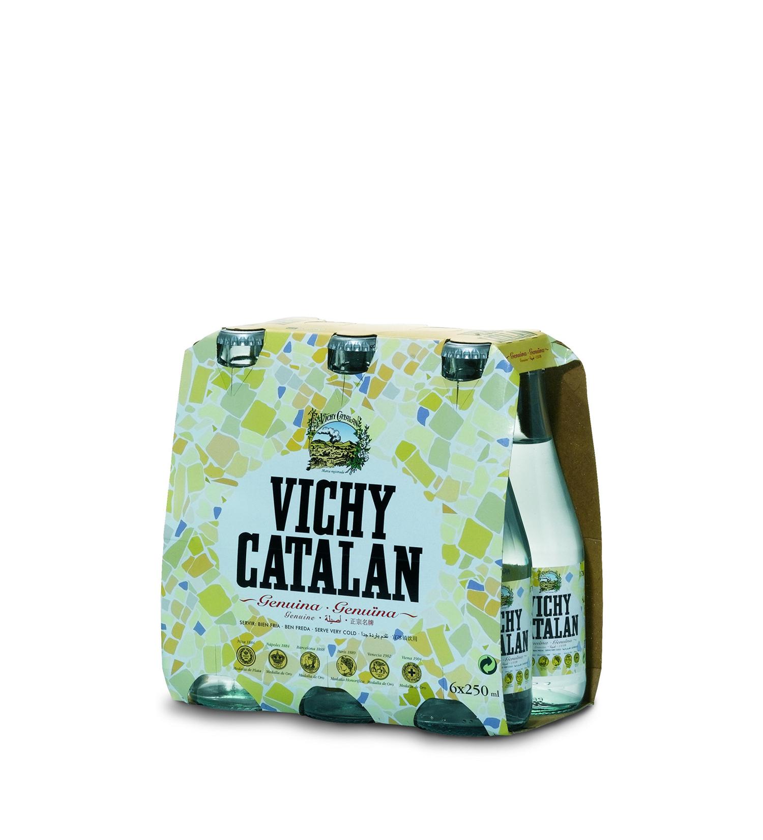 Vichy Catalan Eau min rale naturelle Syspack - 6 x 25 cl