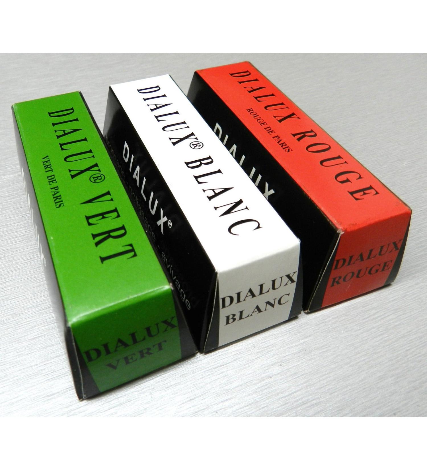 Dialux Jewelers Rouge Polish - Green, White & Red - 3 Bars | For Gold & Silver Jewelry - Buy Online on GoSupps.com