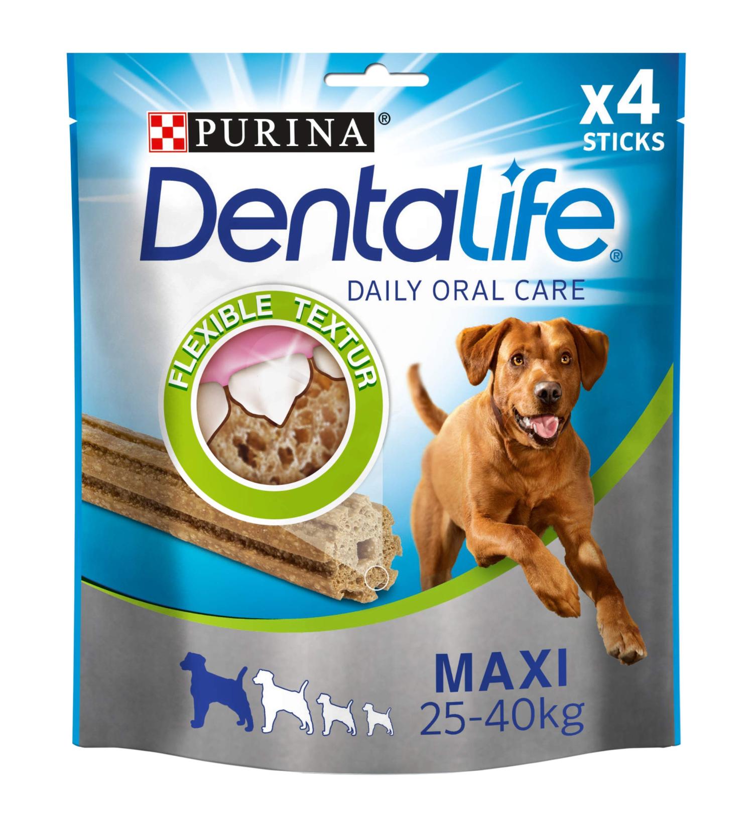 Purina Dentalife Dog Treats - Tartar Control Snacks for Small to Large Dogs 6 x 142g (852g) - International Shipping Available - Buy Online on GoSupps.com