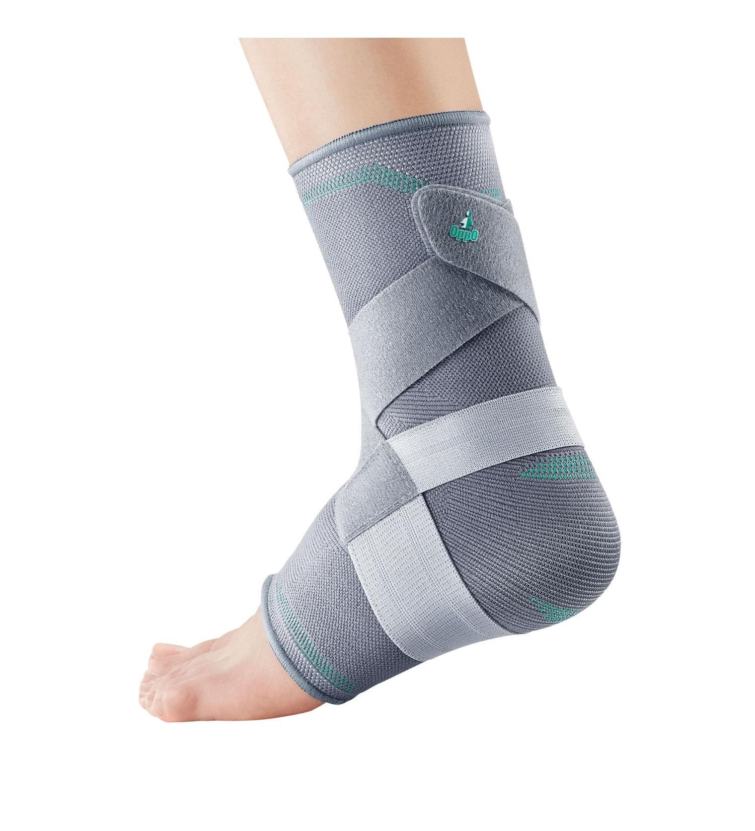 Buy OPPO 2302 Adjustable Deluxe Ankle Stabilizer Strap - Extra-Firm Support for Ankle Sprains & Instability | Gray Medium - International Shipping Available - Buy Online on GoSupps.com