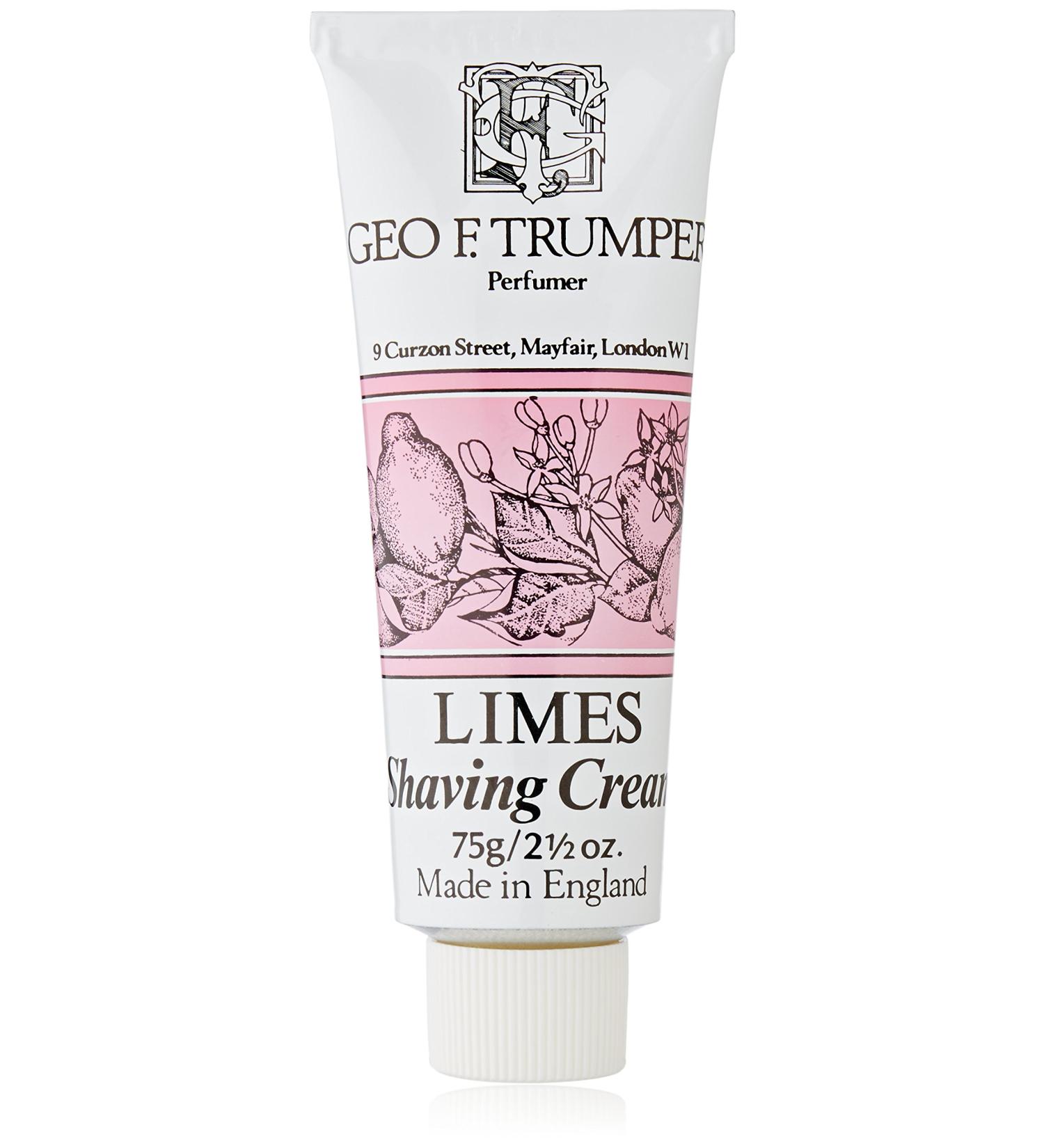 Geo F Trumper Shave Cream - Extract of Limes 75gm Tube Lime 75 g (Pack of 1)