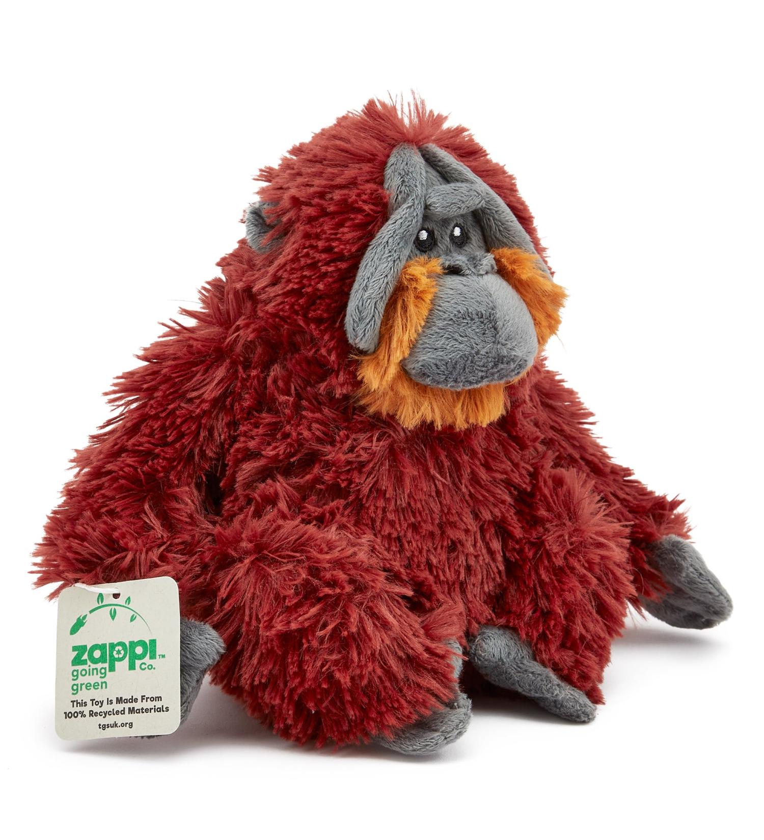 Zappi Co Ultra Soft Orangutan Plush Toy - 23cm Width | Eco-Friendly Newborn Gift - Buy Online on GoSupps.com