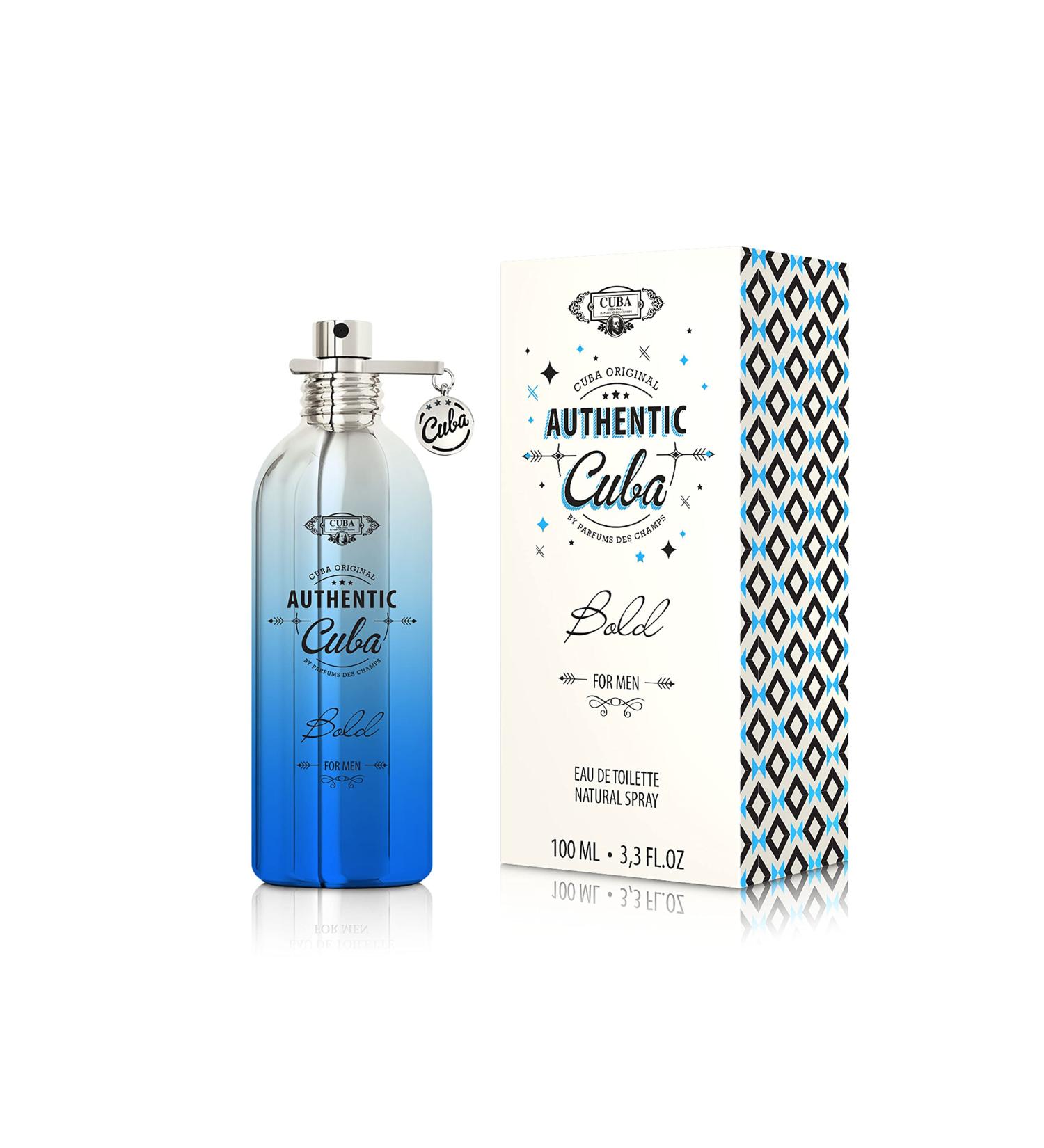Cuba Authentic Bold by Cuba for Men - 3.3 oz EDT Spray