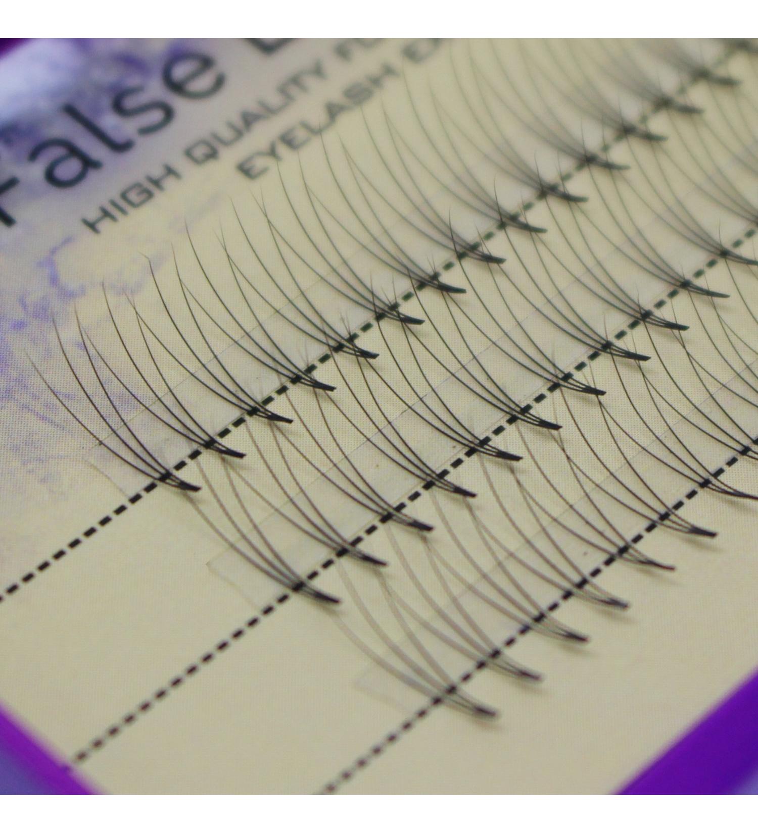 Scala 3 Roots Soft Black C Curl 0.07mm Individual Mink Eyelashes Cluster (9mm) - Buy Online on GoSupps.com