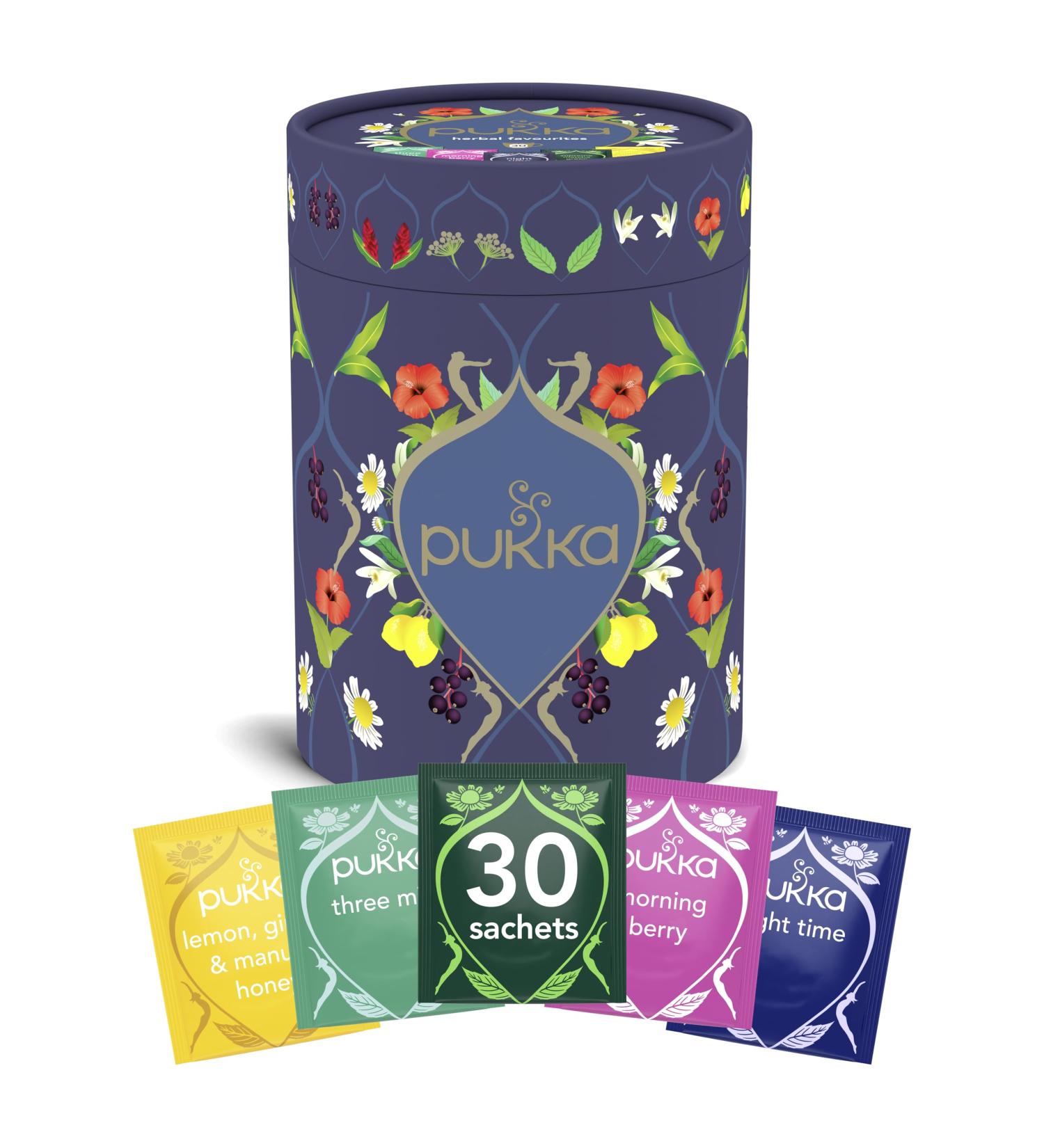  Pukka Pukka Favourites Collection 30 tea bags - Buy Online on GoSupps.com
