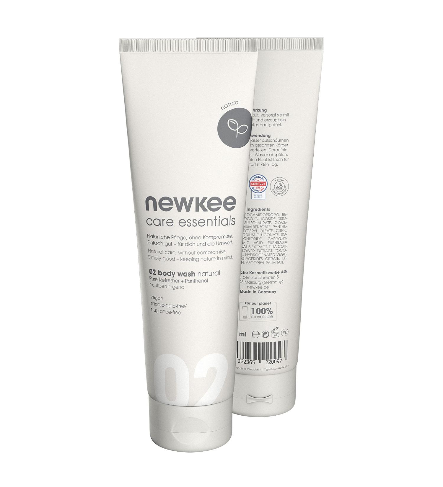 newkee Natural Shower Bath 150 ml - Buy Online on GoSupps.com