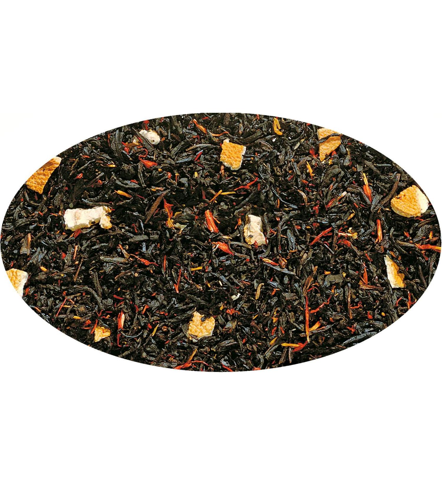 Eder Gew rze - M lange de th noir Blood Orange aromatis - 100g