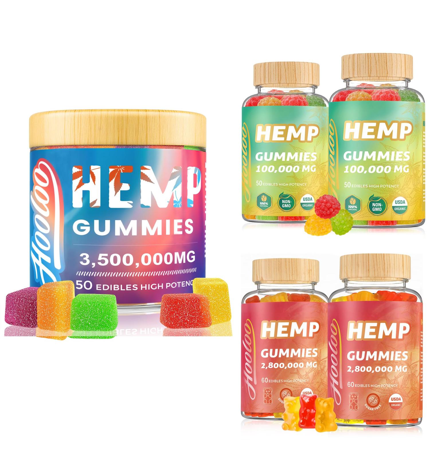 HOOLOO Hemp Gummies - Viatamins - Buy Online on GoSupps.com