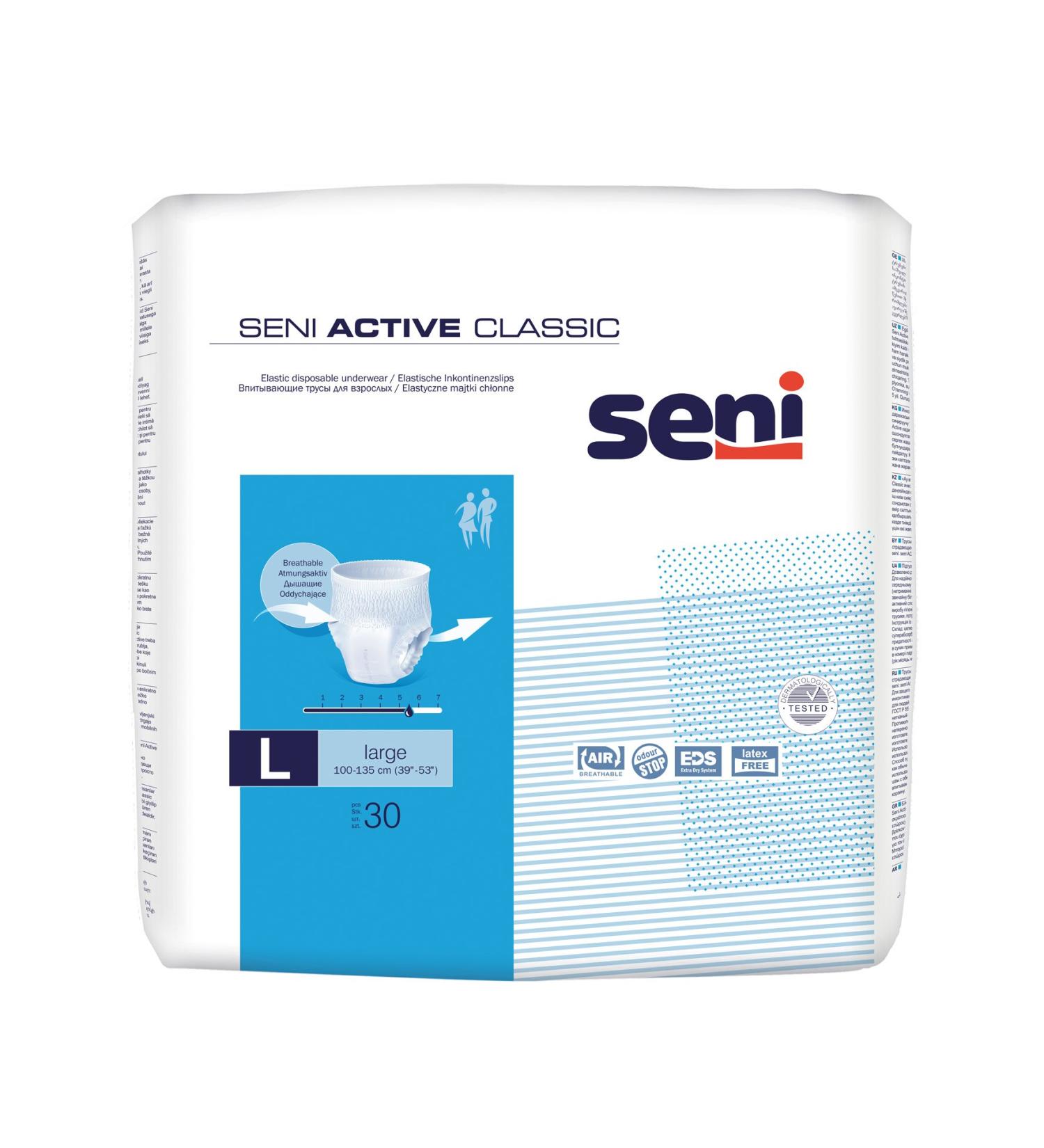 Seni Active Classic incontinence slip l