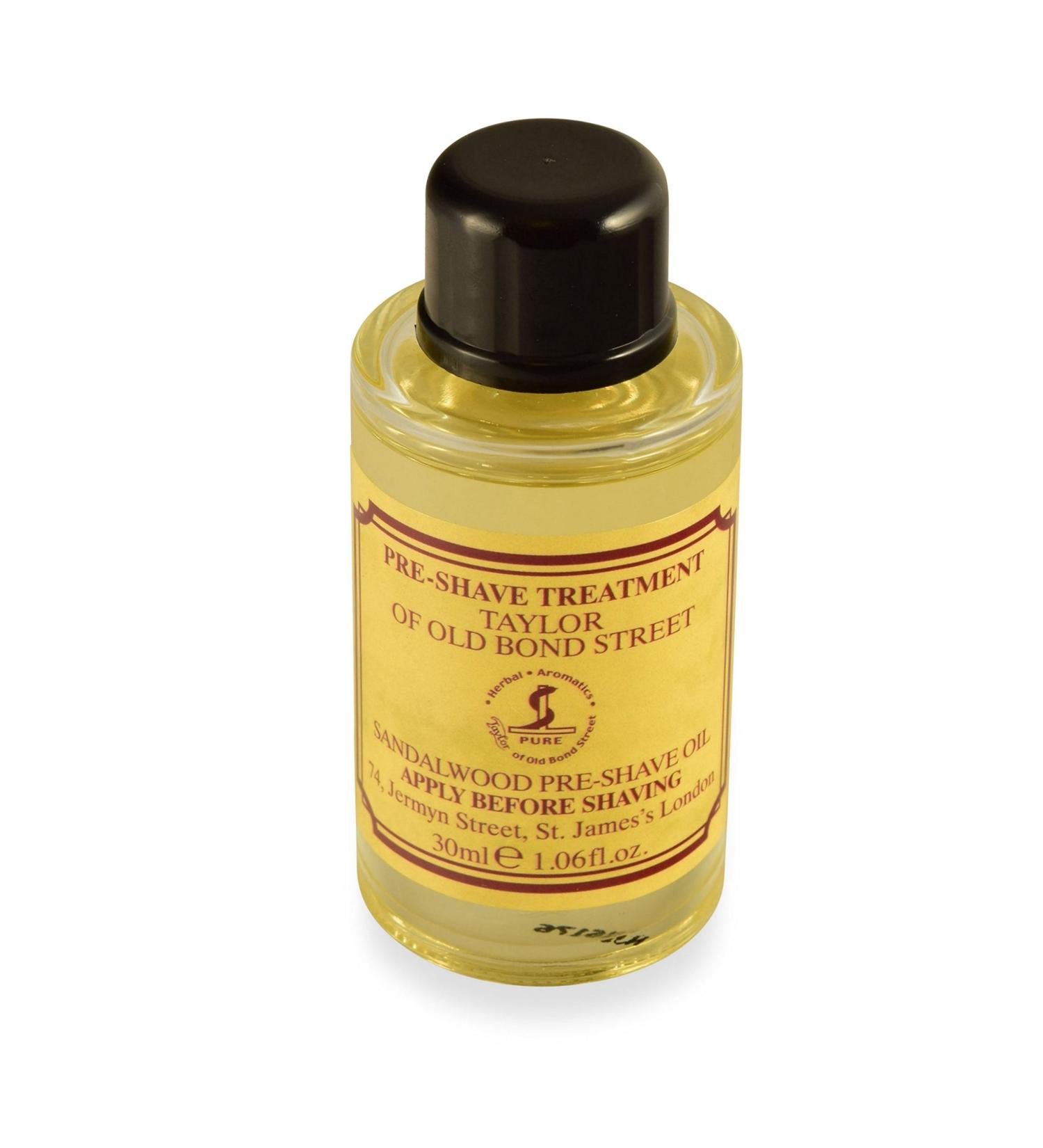 Taylor of Old Bond Street 1.06 oz / 30ml Sandalwood Pre Shave Oil by Taylor of Old Bond Street