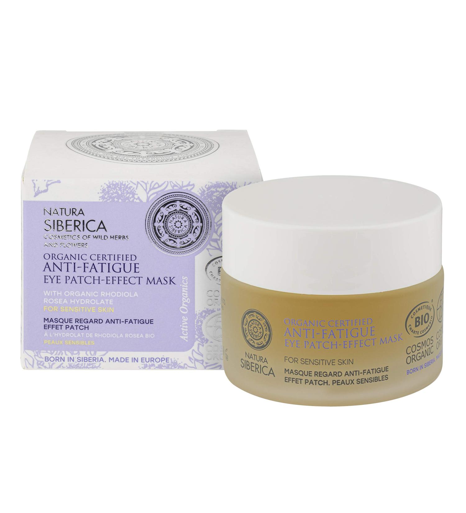 Natura Siberica Organic Certified Sensitive Skin Anti-Fatigue Eye Patch-effect Mask Eye Mask - Buy Online on GoSupps.com