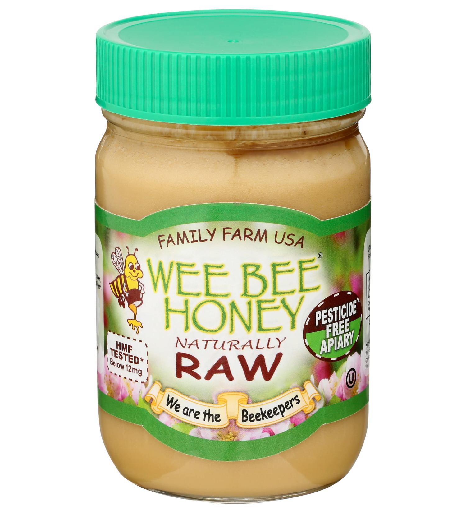 Wee Bee Naturally Raw Honey - 1 lb Pure & Organic Honey (Pack of 1) - Buy Online on GoSupps.com