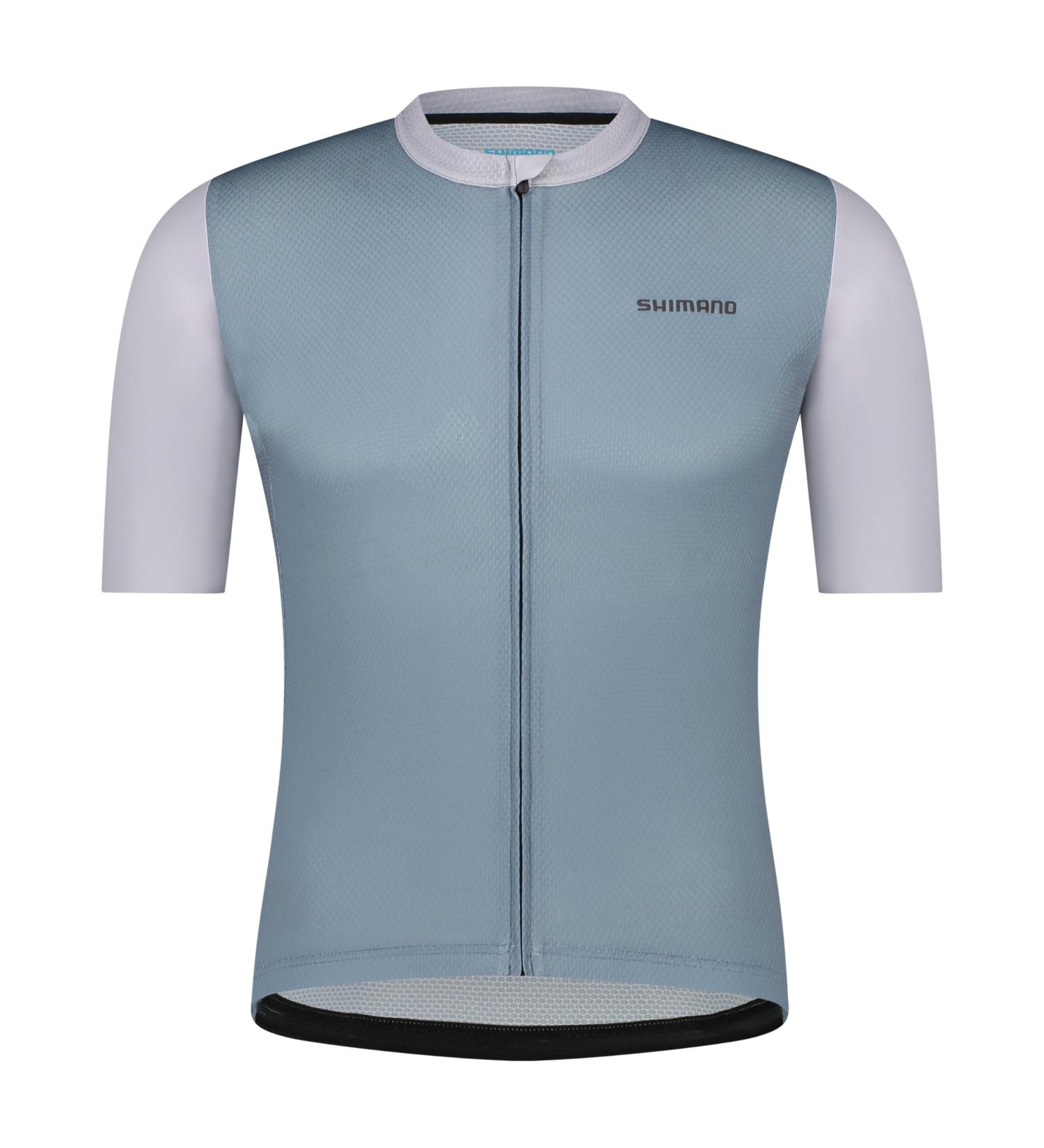 Shimano Aria (Aerolite) S.s. Pull Tee Shirt Mixte XL Bleu