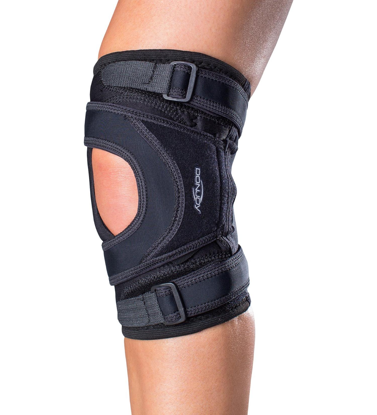 DonJoy Tru-Pull Lite Knee Support Brace - Right Leg, Size Large - 1 Pack - Buy Online on GoSupps.com