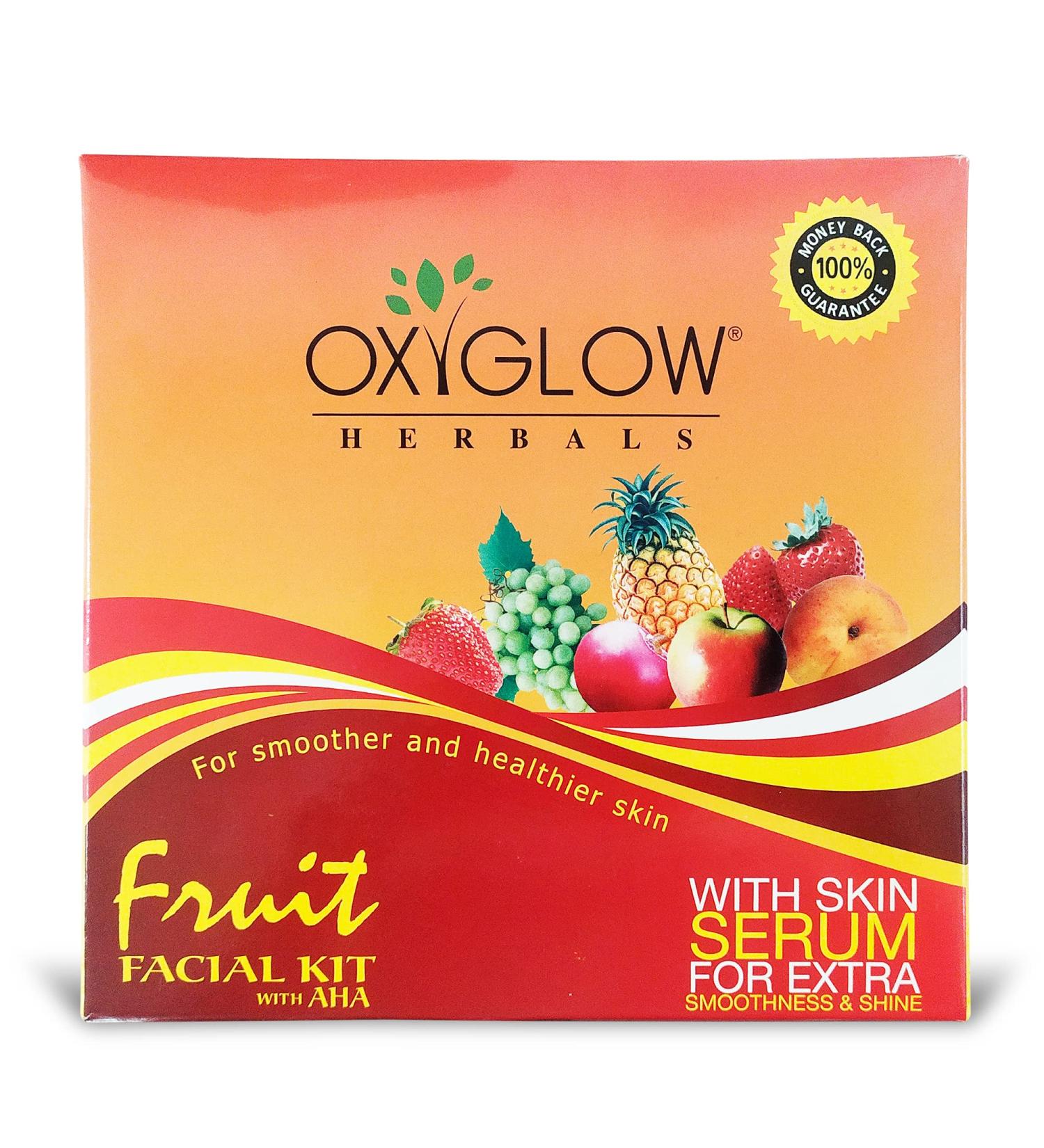 Buy Nature's Care Fruit Facial Kit with AHA & Skin Serum Healthy Skin Solution | International Shipping - Buy Online on GoSupps.com