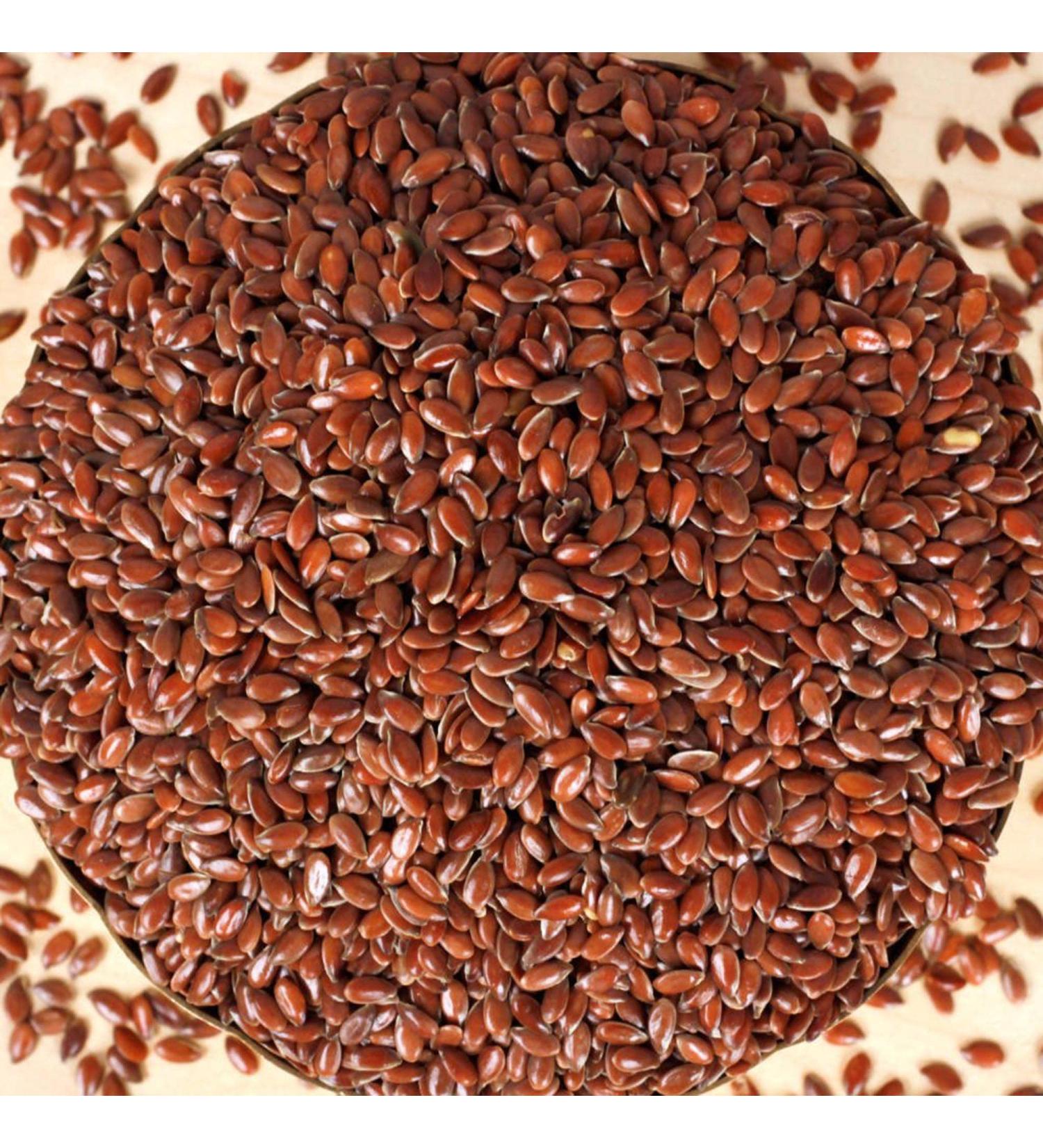 RAW HERBS/JADI BOOTI DRIED ALSI BEEJ FLAX SEED LINSEED LINUM USITATISSIMUM (100GM) - Buy Online on GoSupps.com