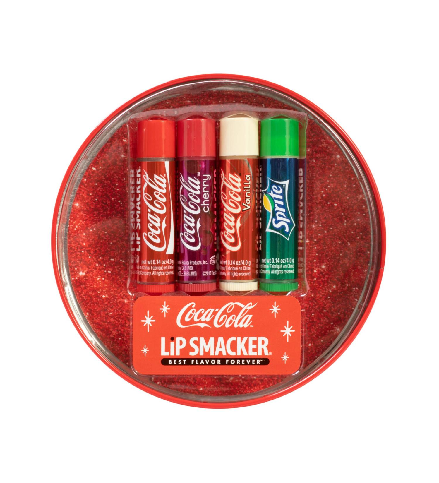 Shop Limited Edition Holiday 2019 Lip Smacker 4-Piece Coke Tin - Perfect Gift for Coca-Cola Fans - Buy Online on GoSupps.com