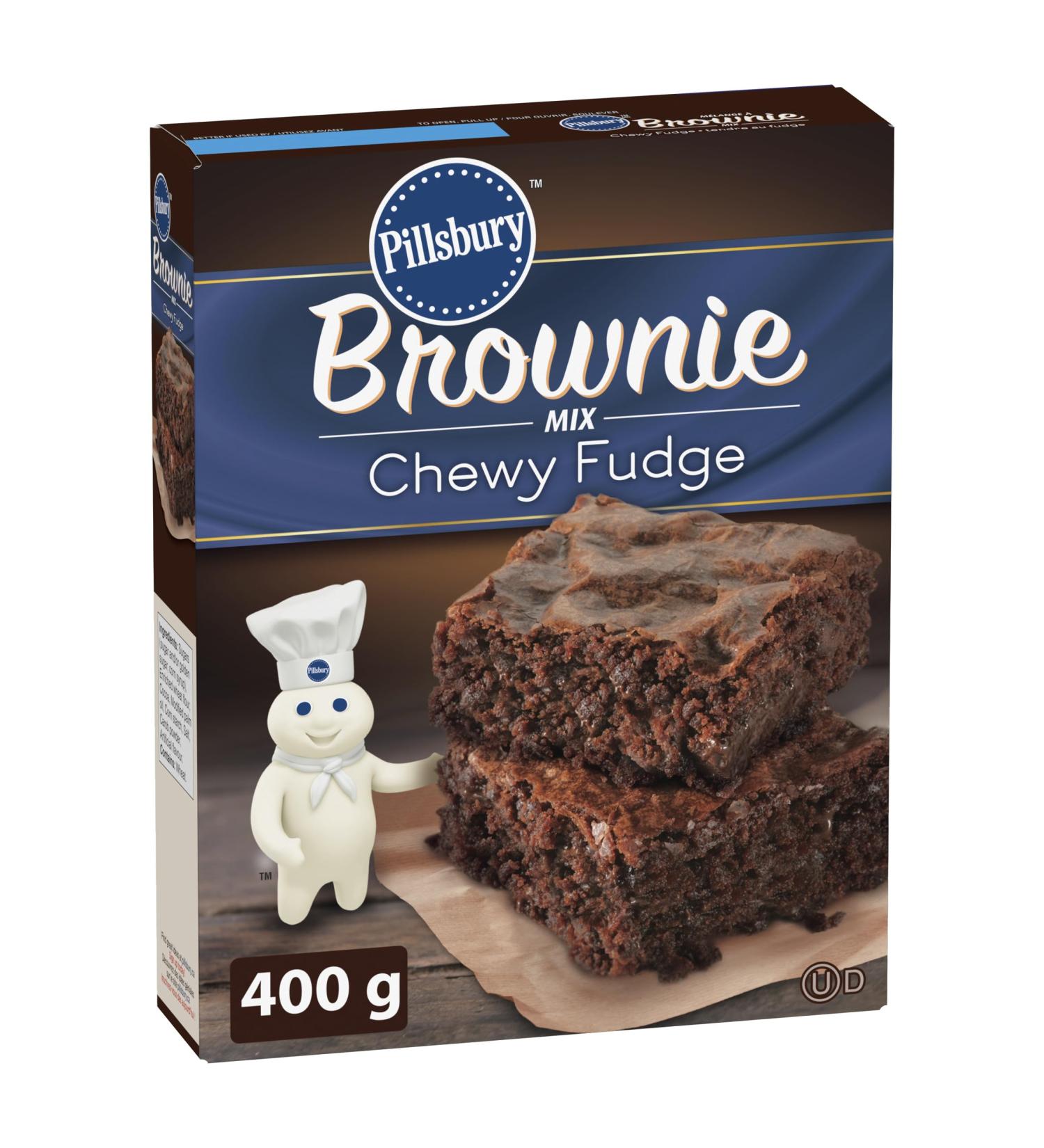 Pillsbury Chocolate Fudge Chewy Brownie Mix 400 Grams Package of Brownie Mix Baking Mix Tastes Like Homemade Easy To Bake - Buy Online on GoSupps.com