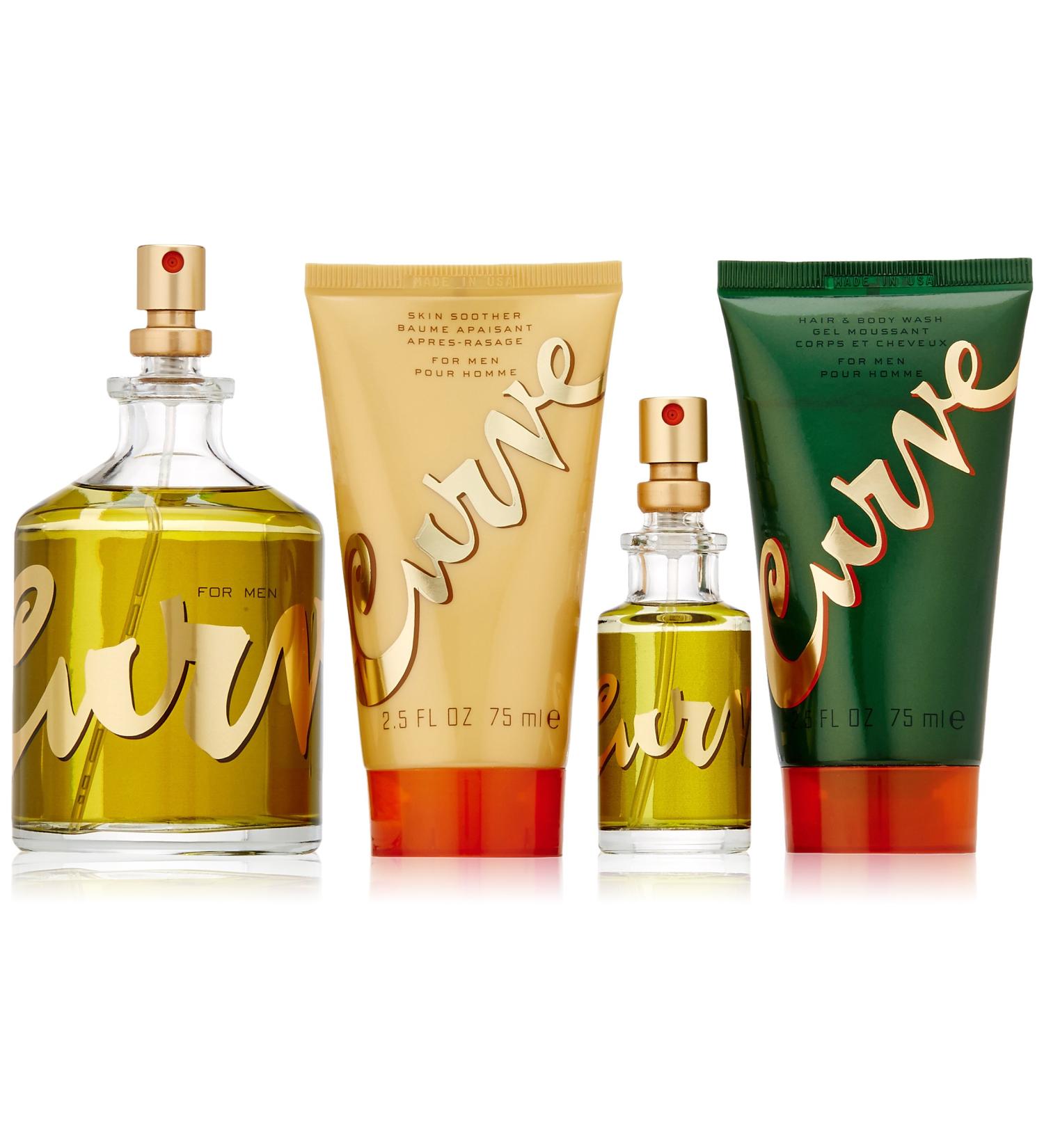 Curve Fragrance Set 4 Count 4.7 Fl Oz (Pack of 1) - Buy Online on GoSupps.com