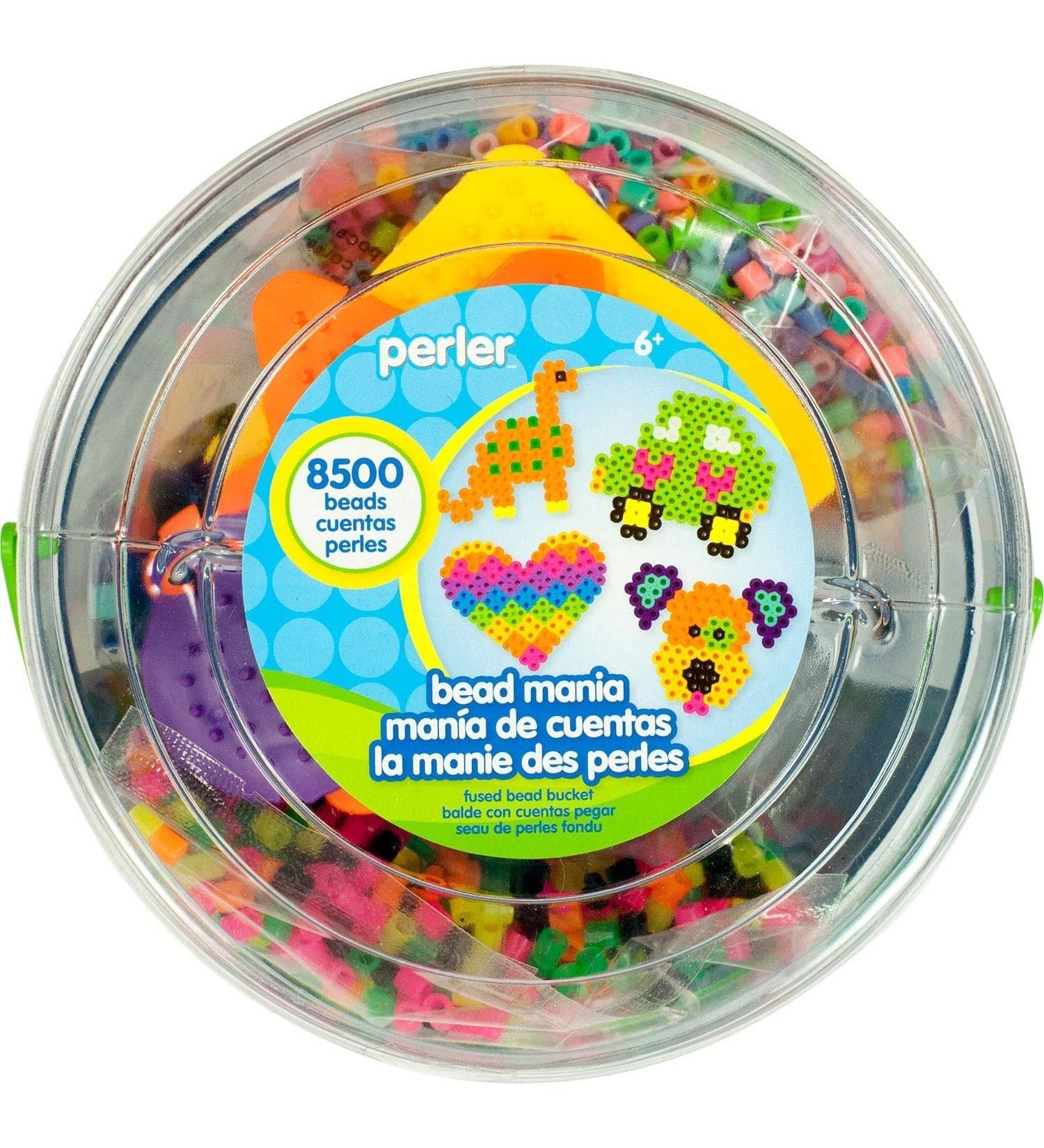 Perler Fuse Activity Bucket - 8500 Beads - Multicolor - Arts and Crafts - One Size - Buy Online on GoSupps.com
