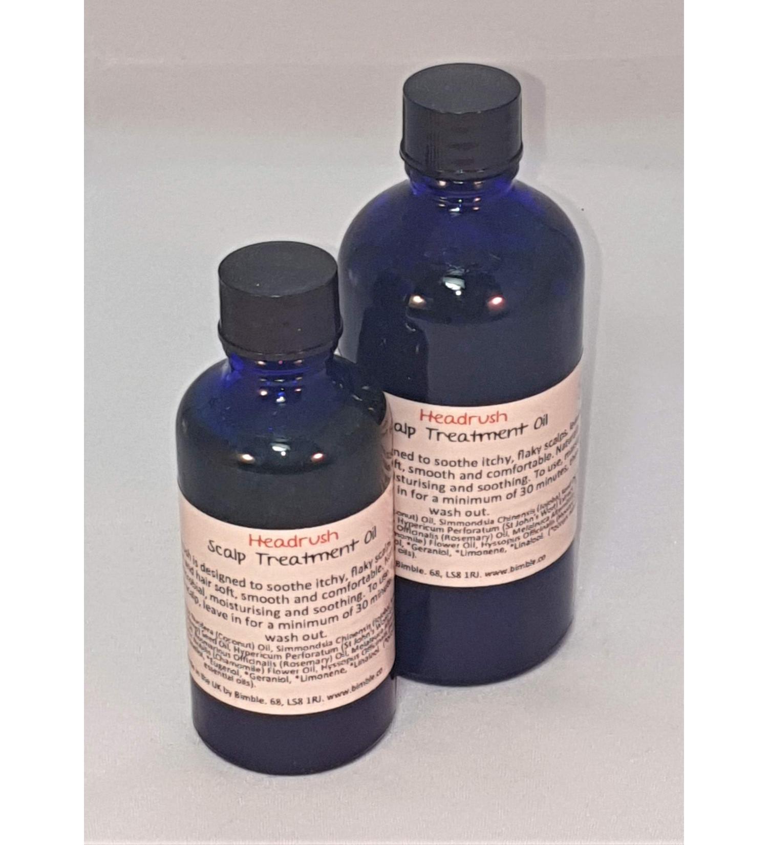 Bimble Bimble Headrush Scalp Treatment Oil for Dry Itchy and Flaky Scalps (100ml) 100 ml (Pack of 1)