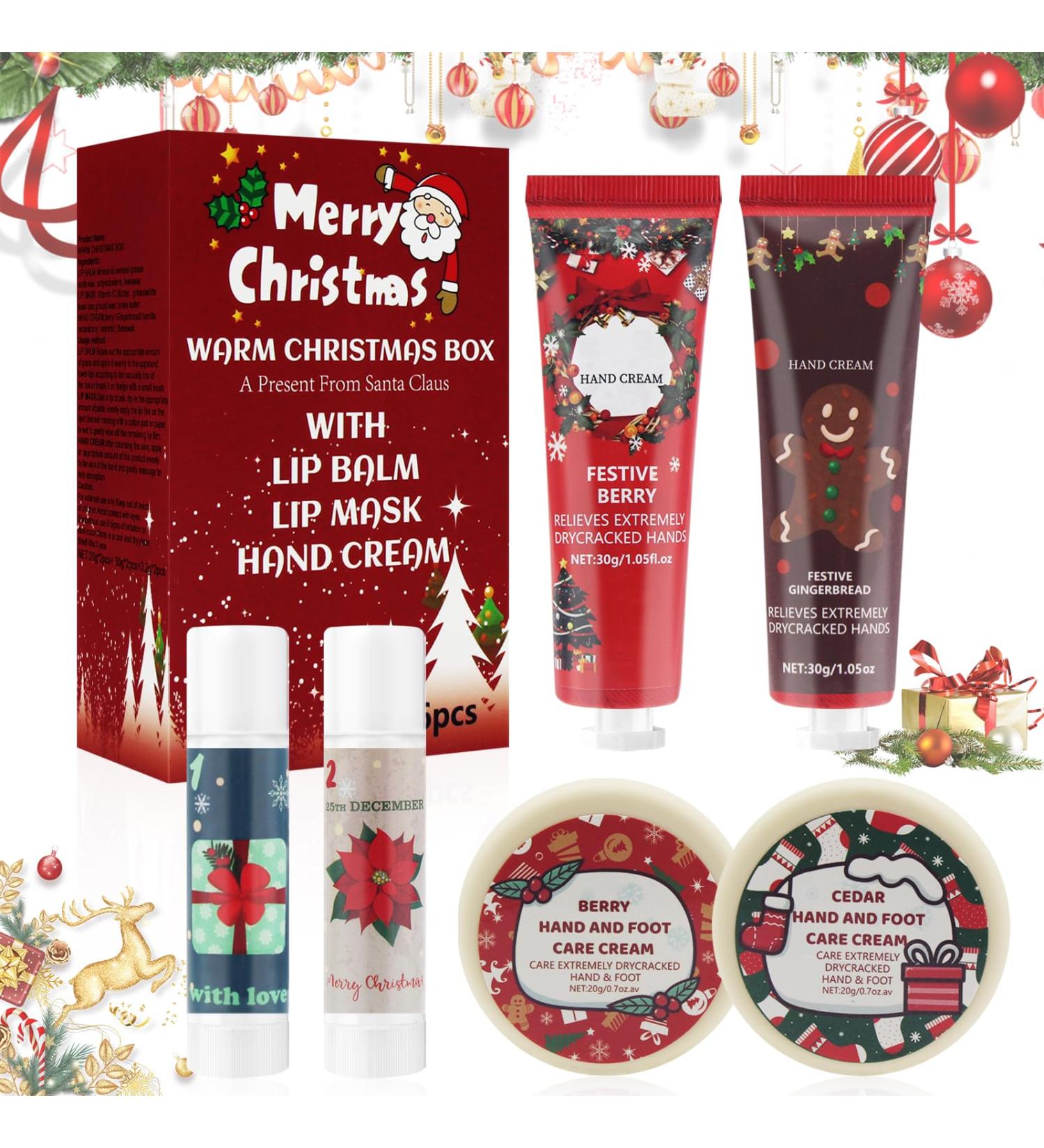  HASAIKA Set of 6 hand and foot creams - Moisturizing hand and foot cream - Suitable for a birthday - Buy Online on GoSupps.com