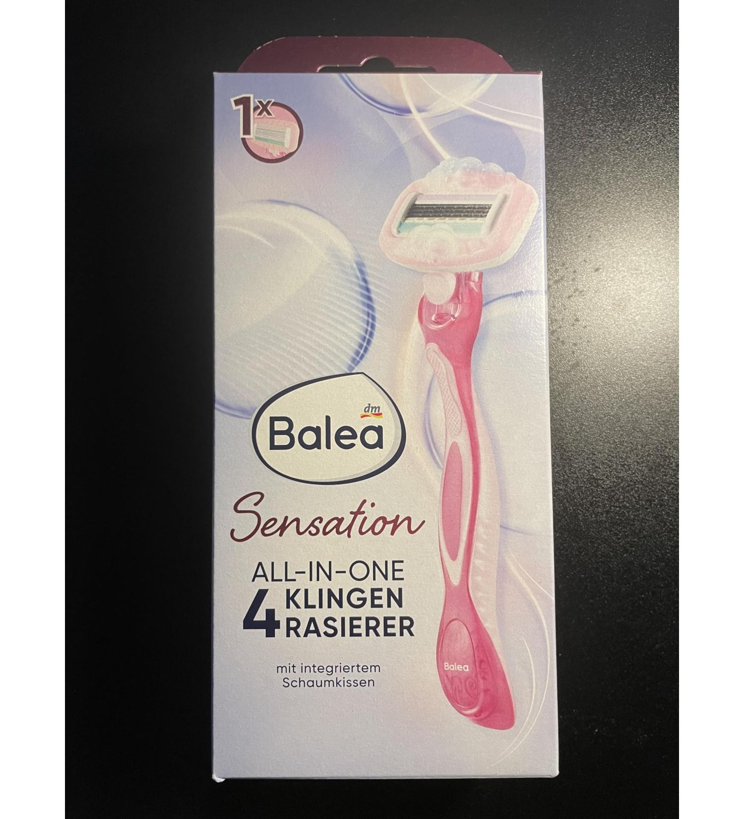 Balea Razor Sensation All-in-One 4-blades 1 piece