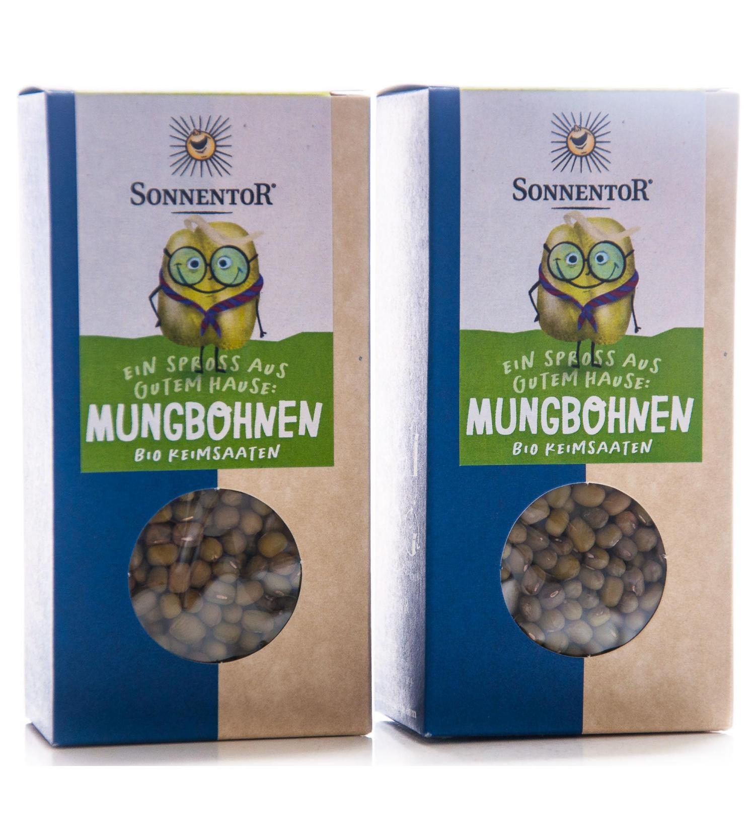 Sonnentor Organic Mung Beans - 240g (Pack of 2) | Premium Vegan Protein | International Shipping Available - Buy Online on GoSupps.com
