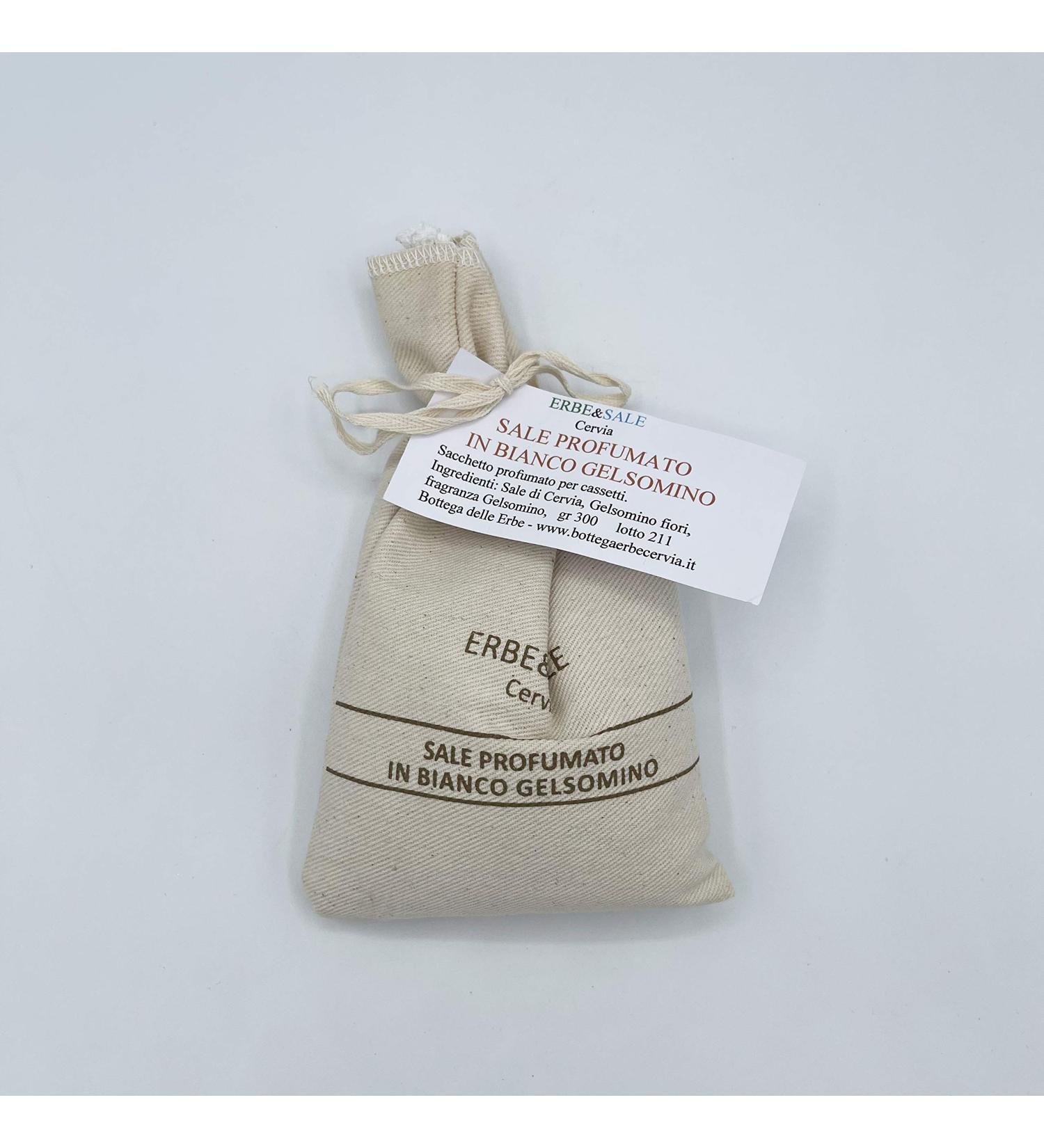 amarcord Erbe&Salz deer salt in white scented for drawers 300 g