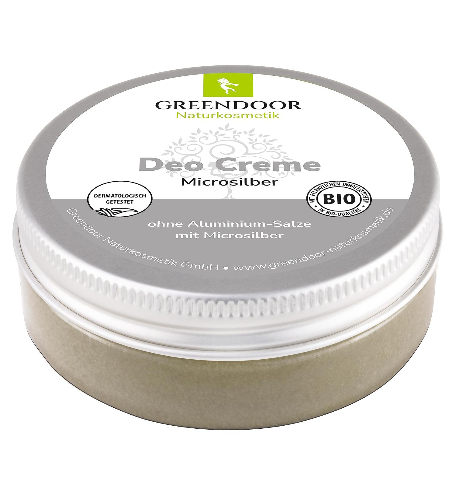 GREENDOOR GREENDOOR Micro-Silver Triple Protection Vegan Extra Strong Cream Deodorant 50ml - No Sweat Odour Aluminium Alcohol - No Animal Testing - Tested - Buy Online on GoSupps.com
